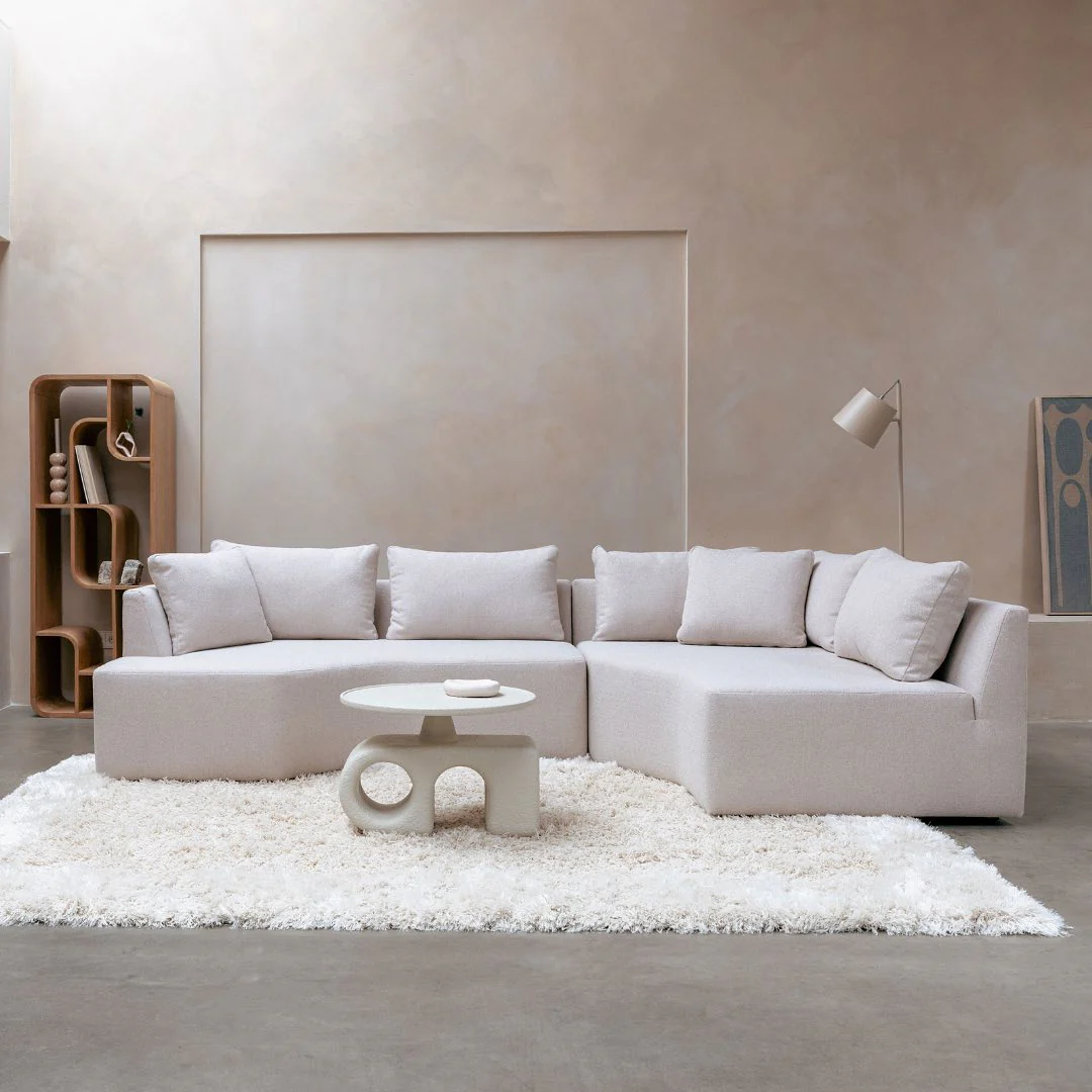 Sofa modułowa PROSPER - szezlong lewostronny piaskowy - Image 2
