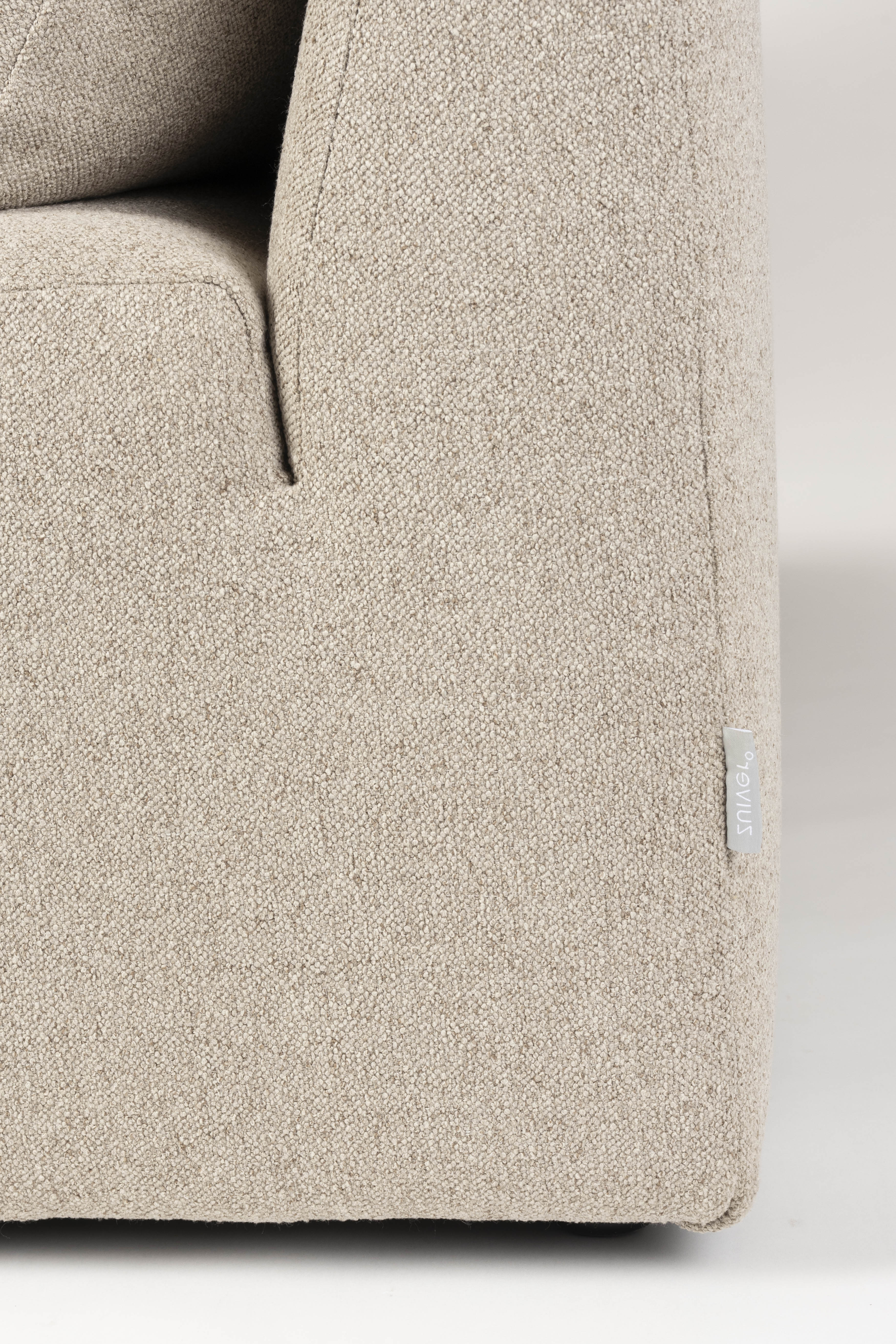Sofa modułowa PROSPER - szezlong prawostronny cappuccino - Image 4