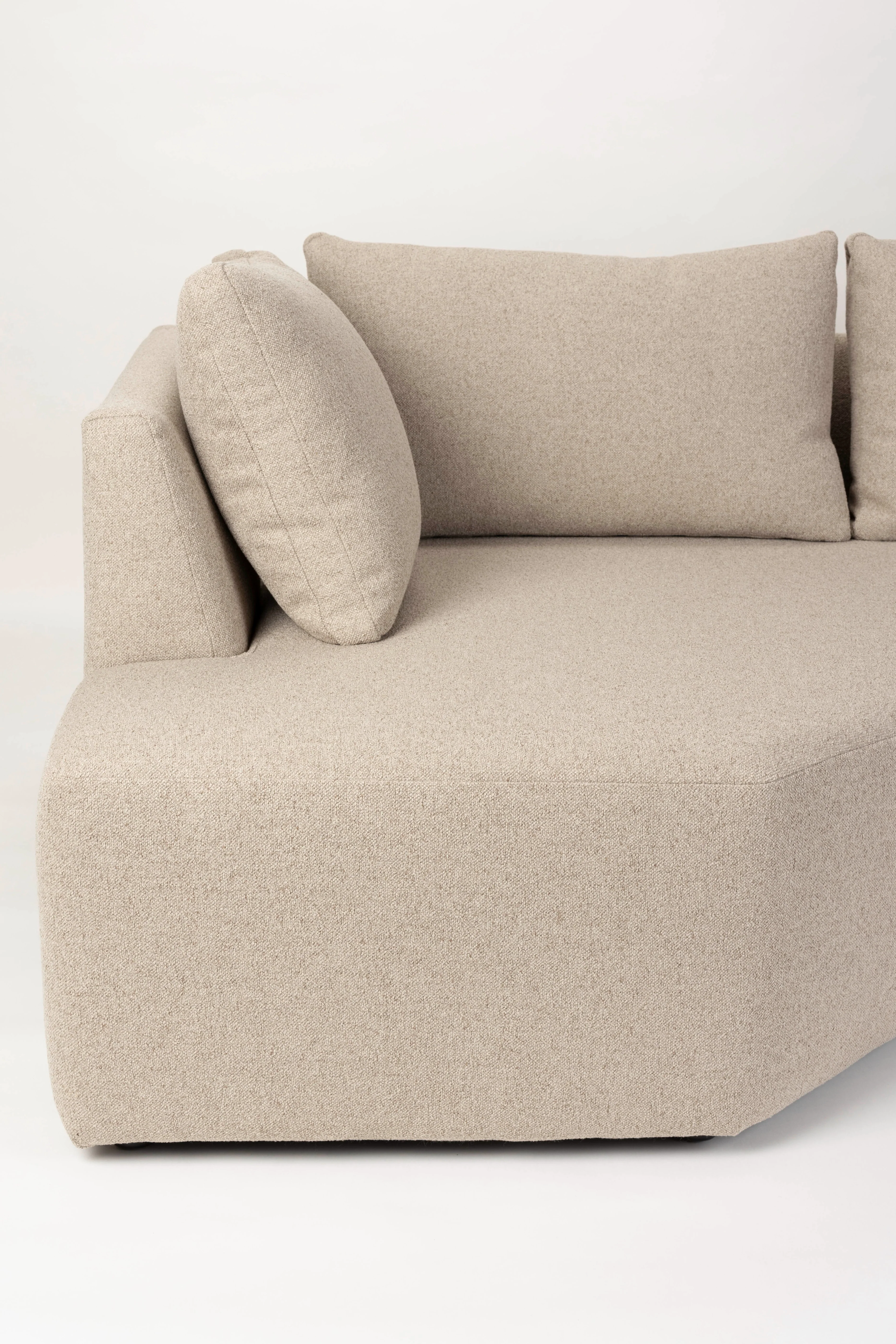 Sofa modułowa PROSPER - element końcowy lewostronny cappuccino - Image 3