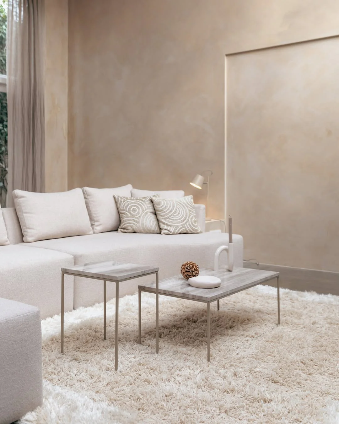 Sofa modułowa PROSPER - element końcowy prawostronny piaskowy - Image 4
