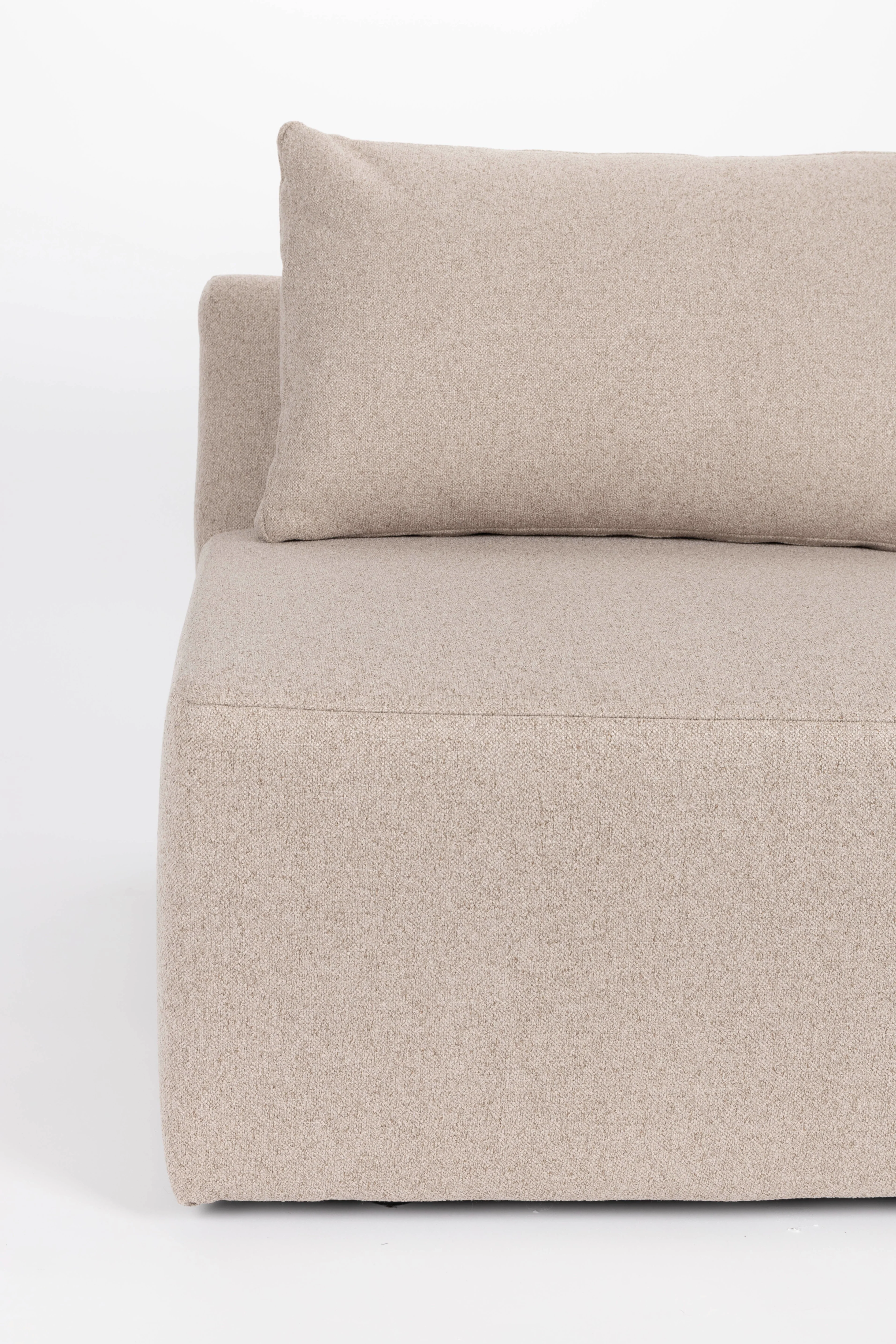 Sofa modułowa PROSPER - element końcowy prawostronny cappuccino - Image 3