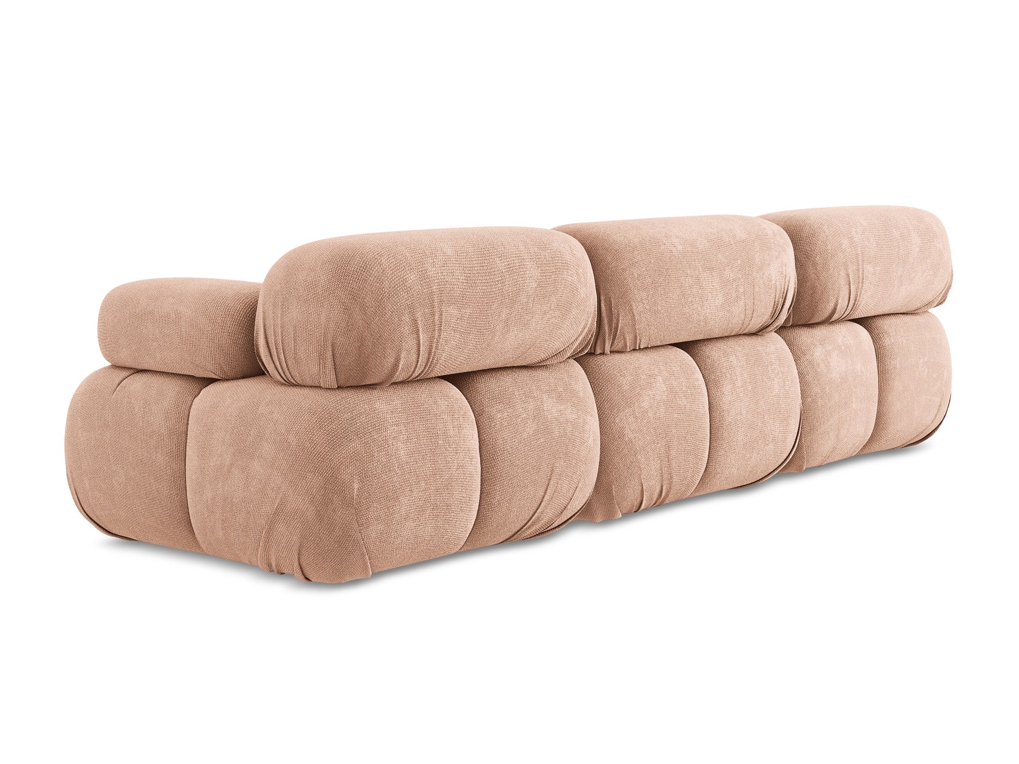 Sofa modułowa 3-osobowa LOKUA brzoskwiniowy szenil - Image 6