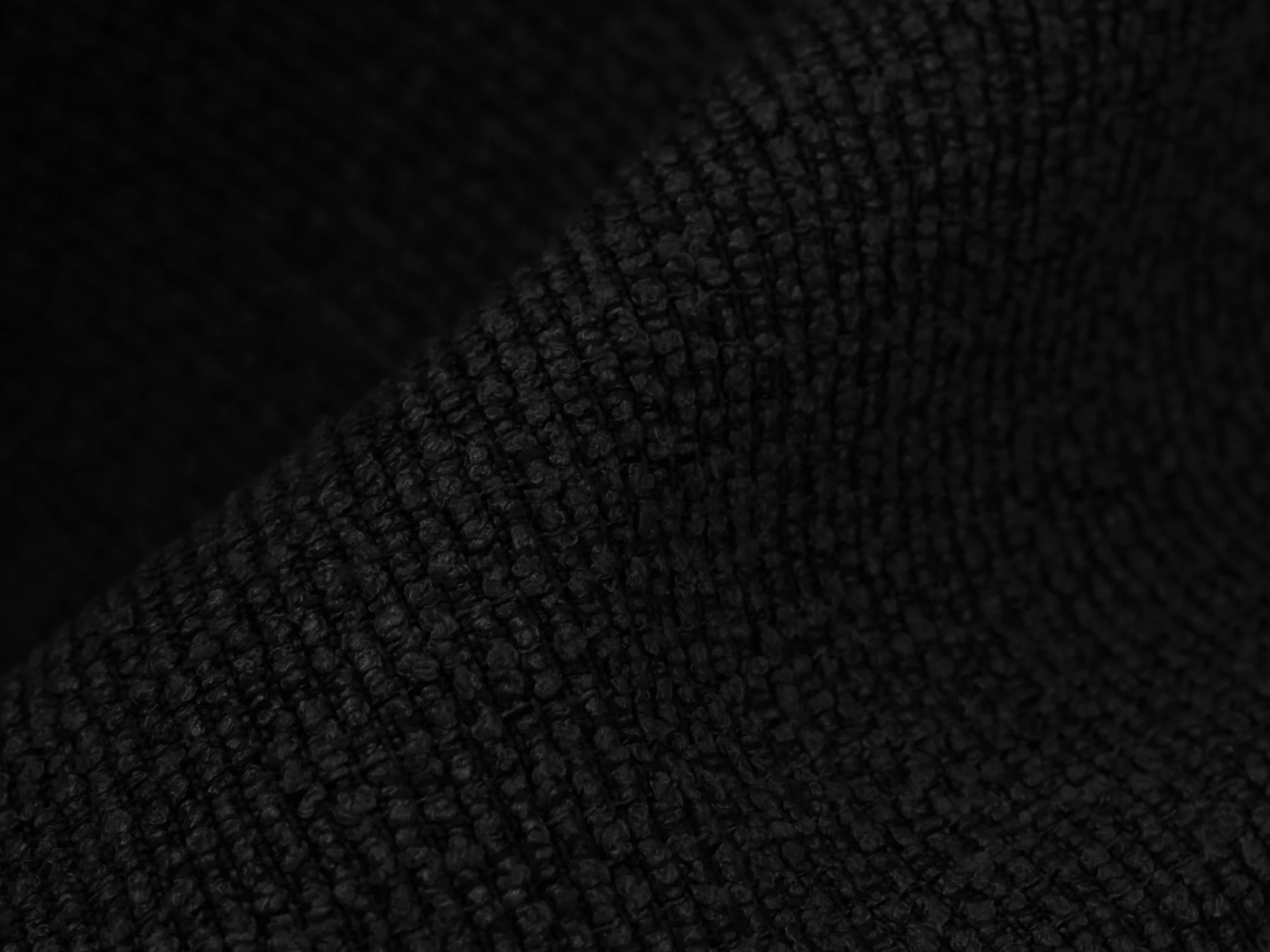 Sofa modułowa 2-osobowa ALOHA czarny boucle - Image 6