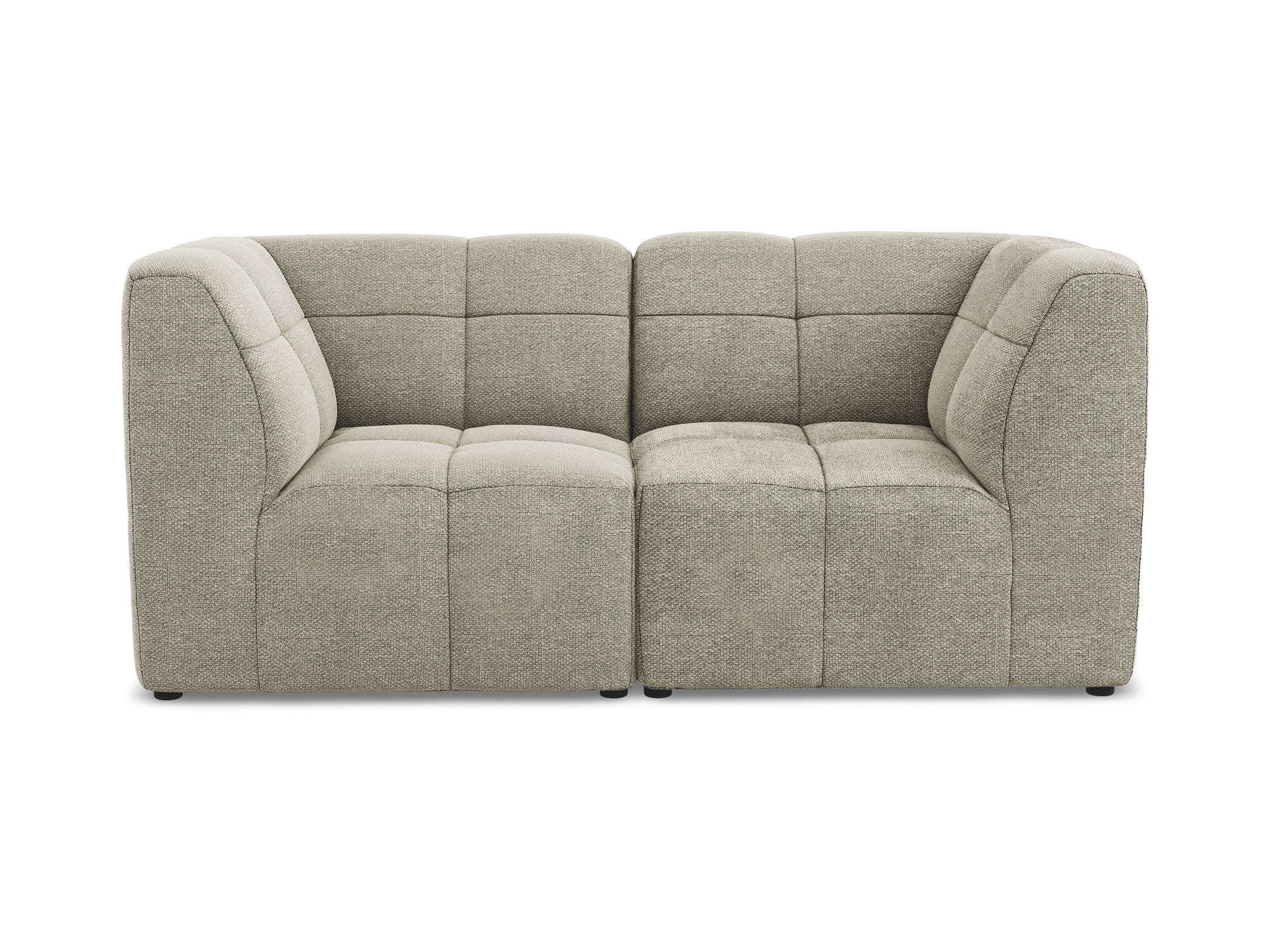 Sofa modułowa 2-osobowa ALOHA taupe boucle - Image 3