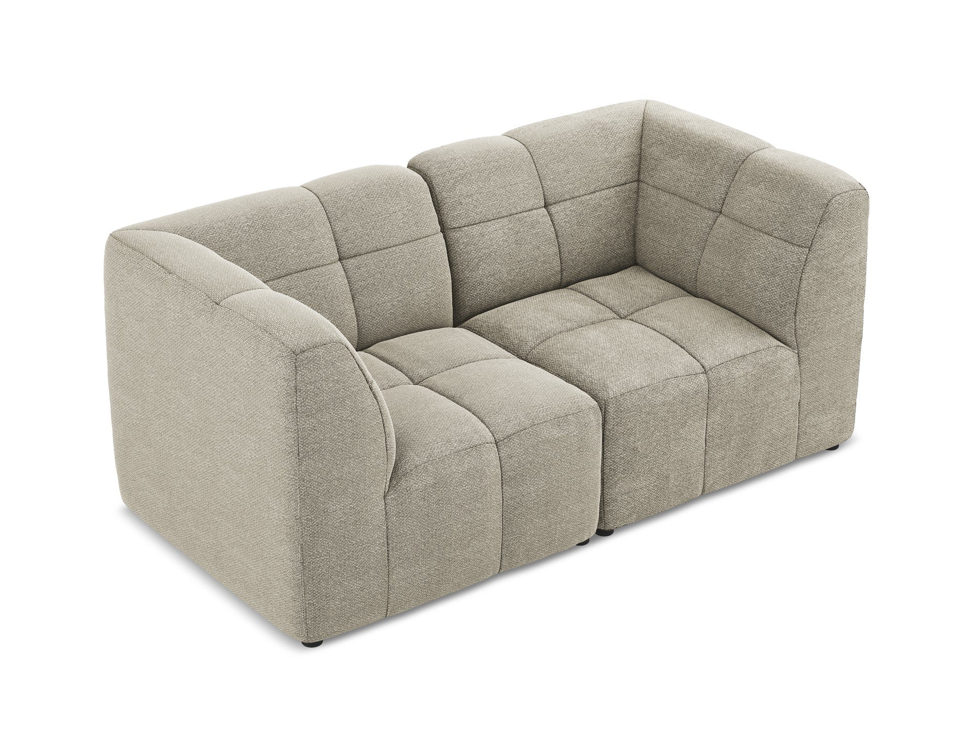 Sofa modułowa 2-osobowa ALOHA taupe boucle - Image 4