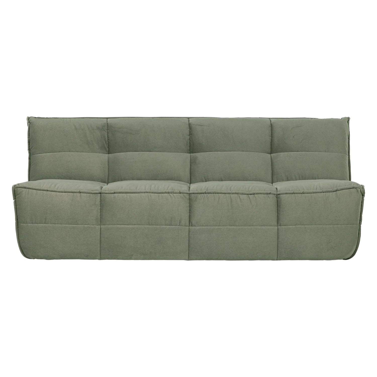 Sofa aksamitna CLUSTER - moduł 3-osobowy pistacjowy - Image 3
