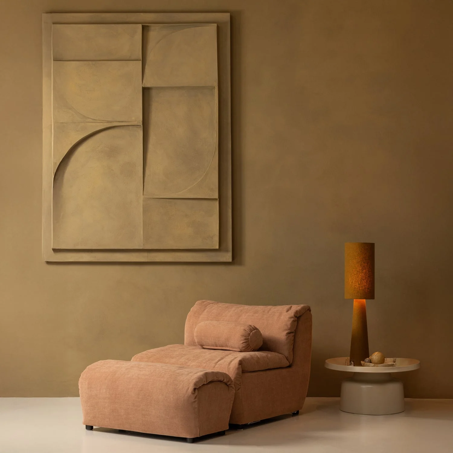 Sofa modułowa BAGGY - element różowy - Image 5