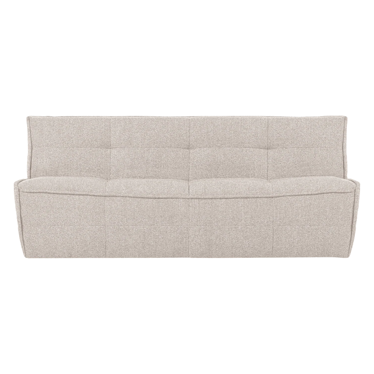 Sofa CLUSTER - moduł 3-osobowy piaskowy bouclé - Image 3