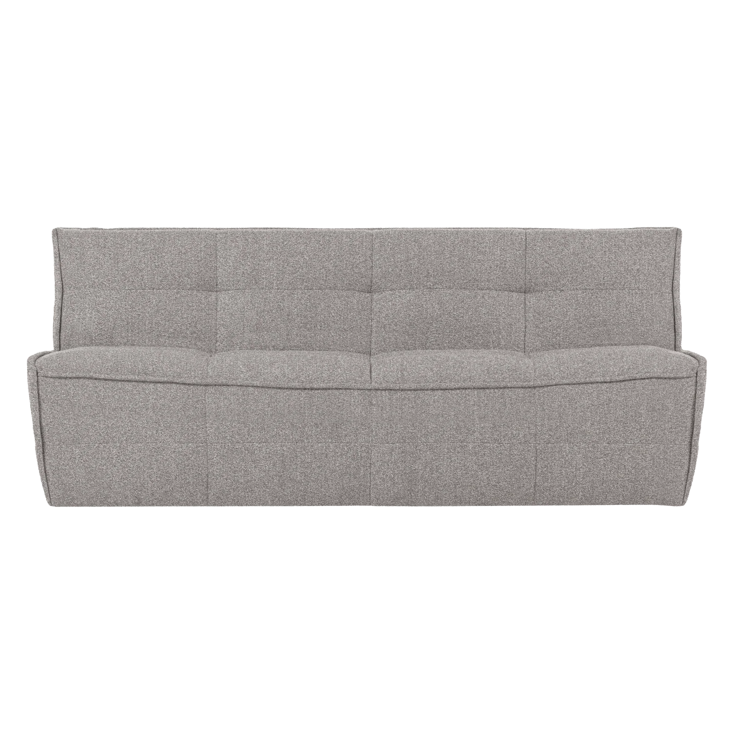 Sofa CLUSTER - moduł 3-osobowy szary bouclé - Image 3
