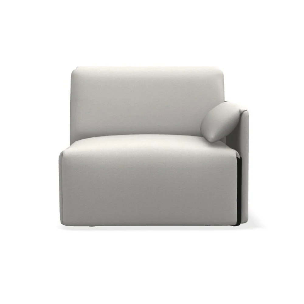 Sofa modułowa COSTUME - moduł prawostronny tapicerowany - Image 3