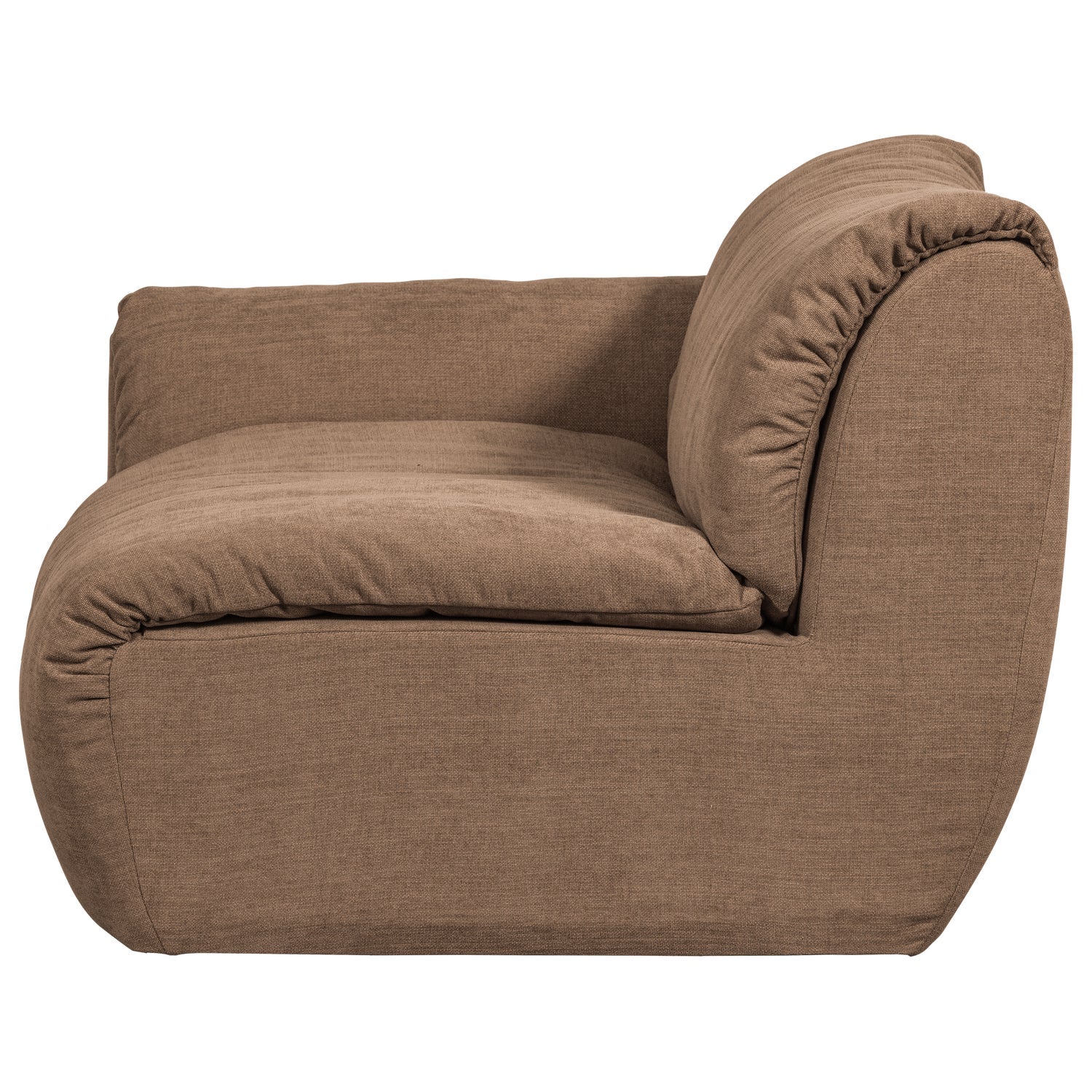 Sofa modułowa BAGGY - element lewostronny brązowy - Image 4