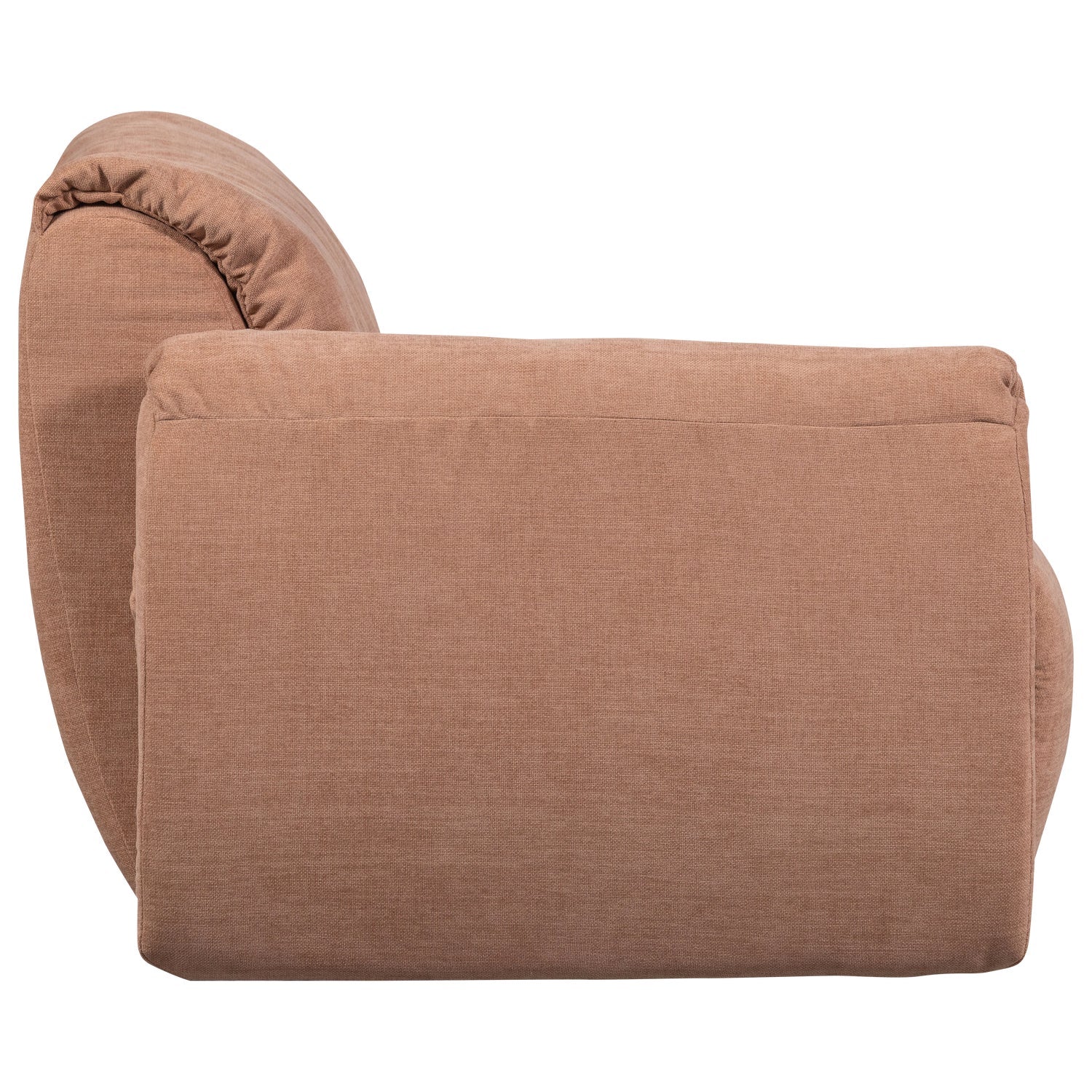 Sofa modułowa BAGGY - element lewostronny różowy - Image 7