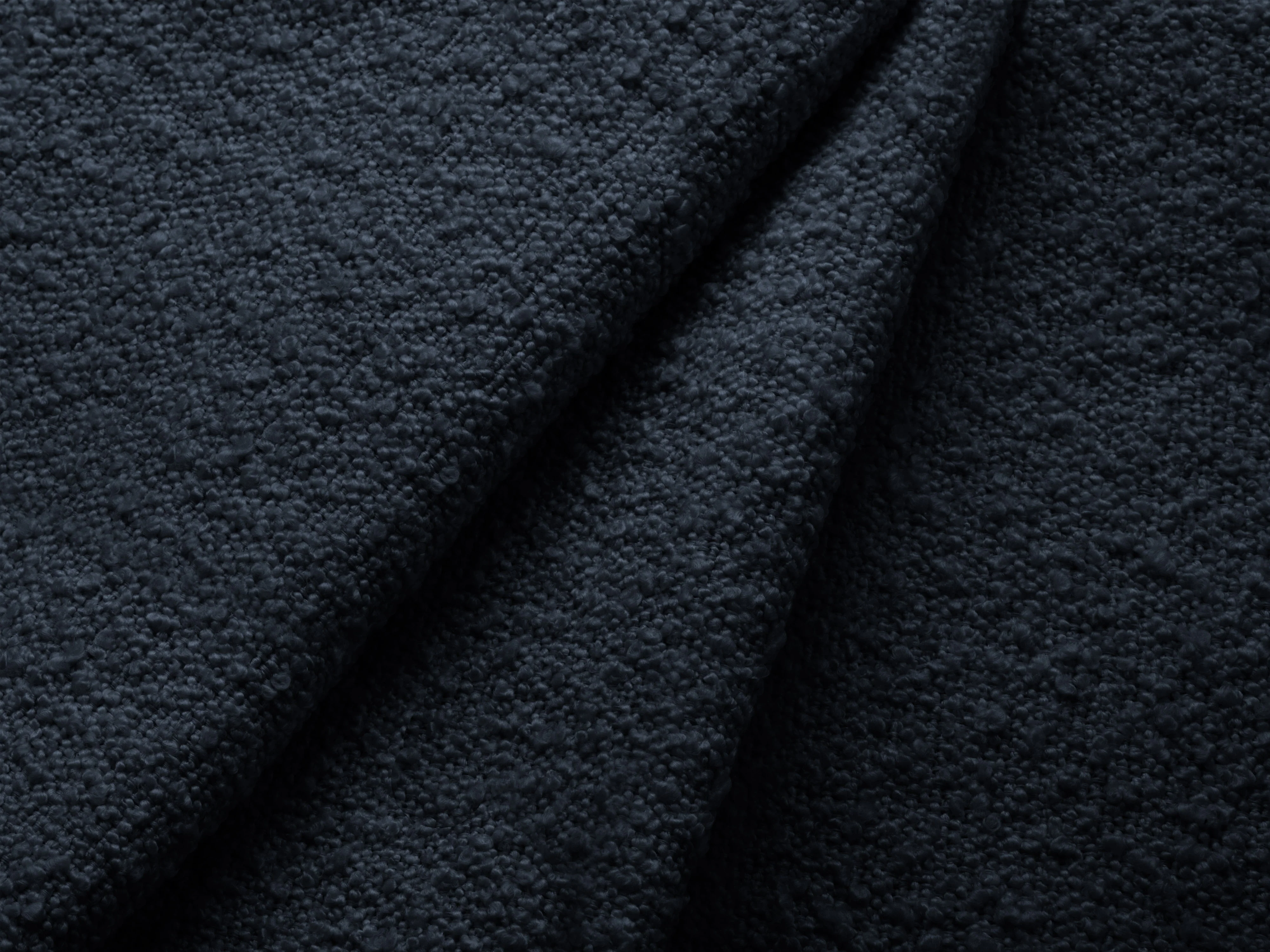 Sofa modułowa MILEY - moduł lewostronny ciemnoniebieski boucle - Image 5