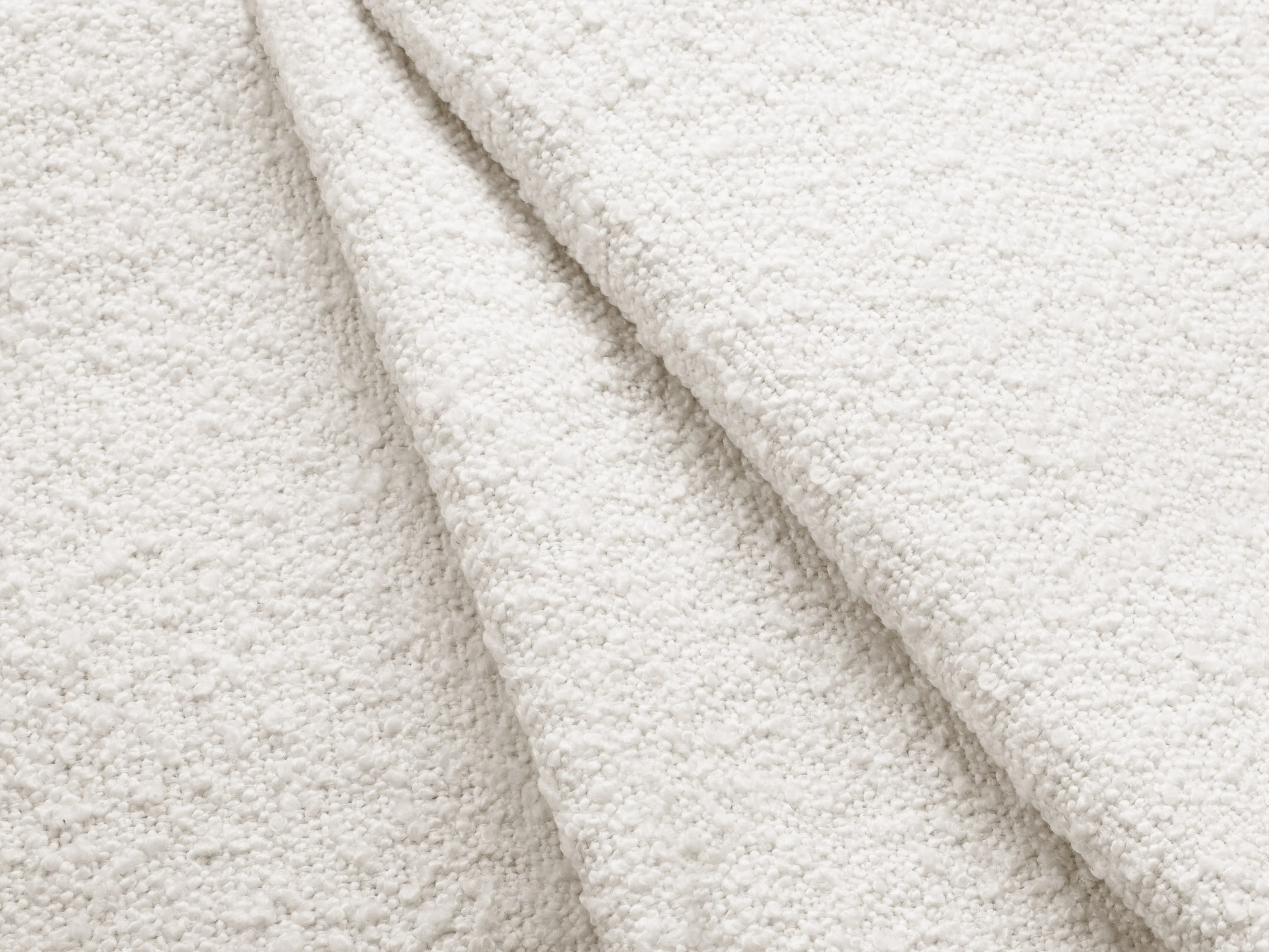 Sofa modułowa MILEY - moduł prawostronny biały boucle - Image 5