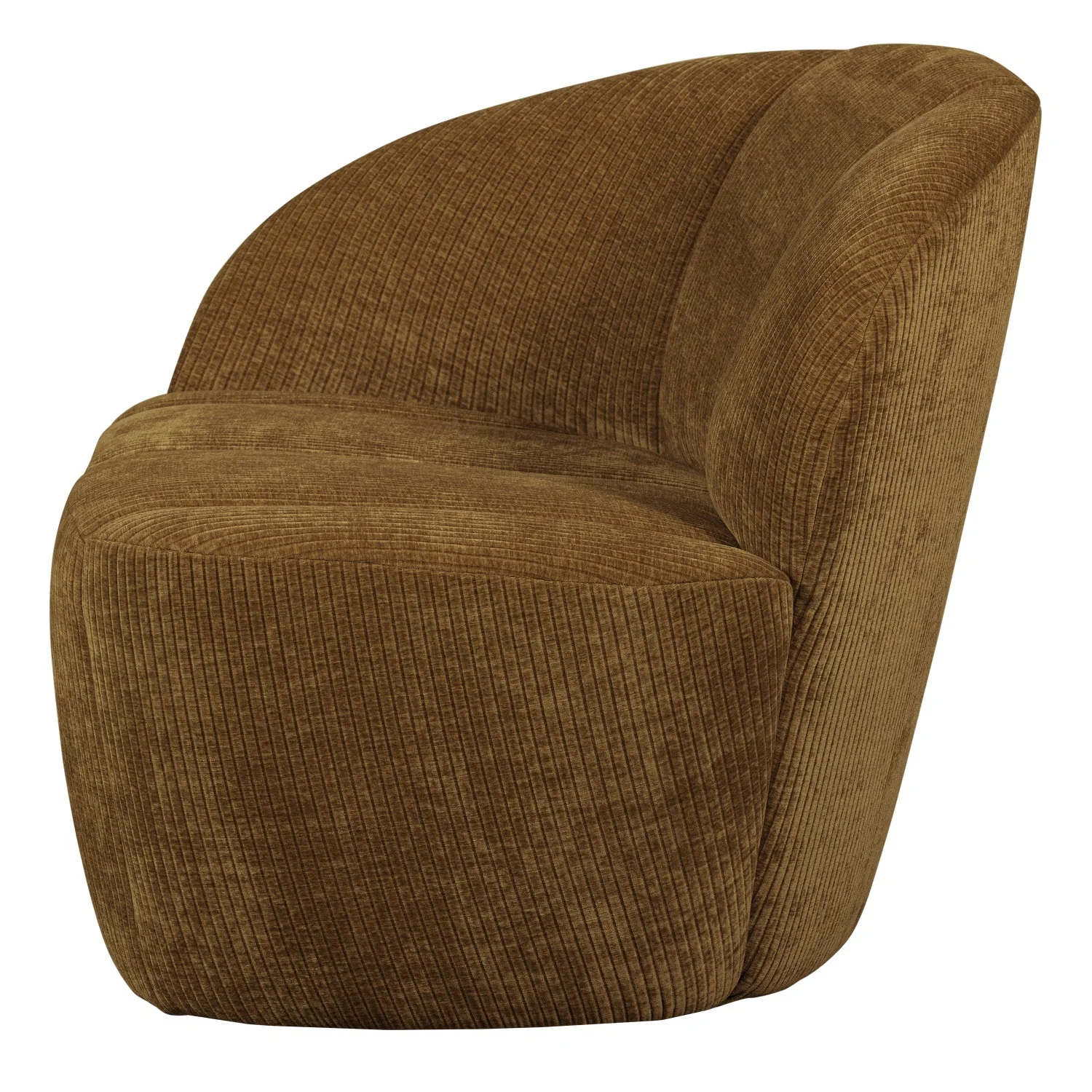 Sofa lewostronna 2-osobowa MOJO ciemny miodowy sztruks - Image 4