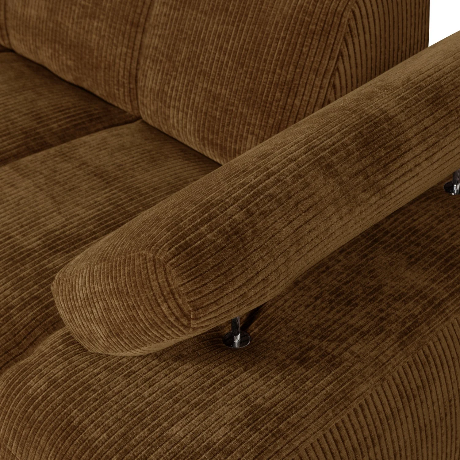 Sofa modułowa MOJO - element 1,5-osobowy prawostronny ciemny miodowy sztruks - Image 3