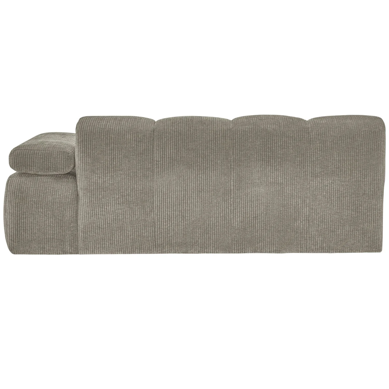 Sofa modułowa MOJO - element 2-osobowy prawostronny ciemny piaskowy sztruks - Image 8