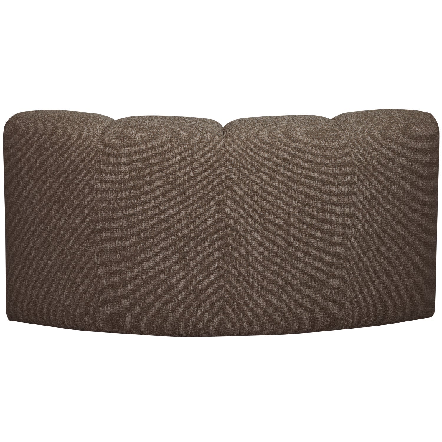Sofa modułowa MOJO - element narożny ciemnobrązowy bouclé - Image 6