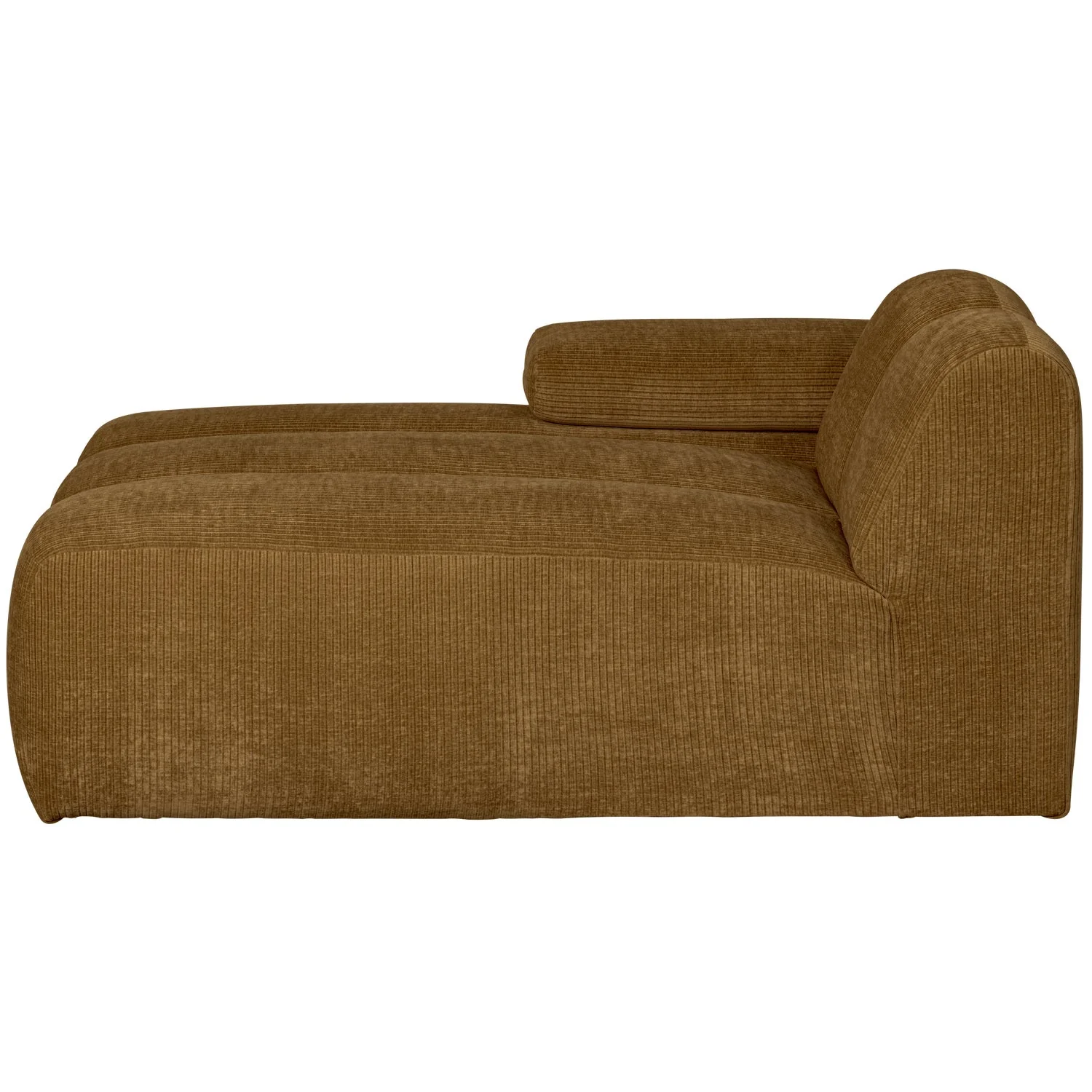 Sofa modułowa MOJO - szezlong lewostronny ciemny miodowy sztruks - Image 10