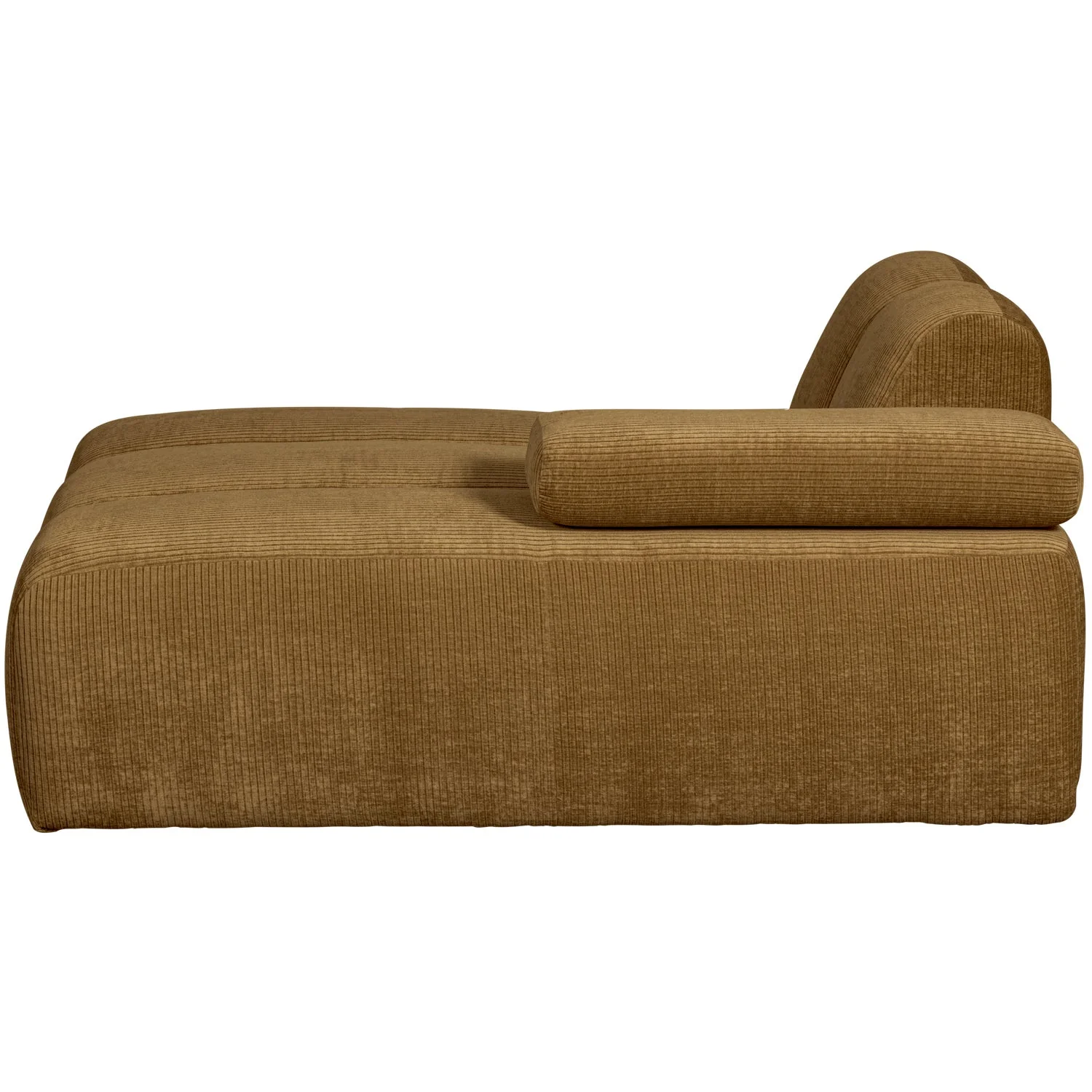 Sofa modułowa MOJO - szezlong prawostronny ciemny miodowy sztruks - Image 8