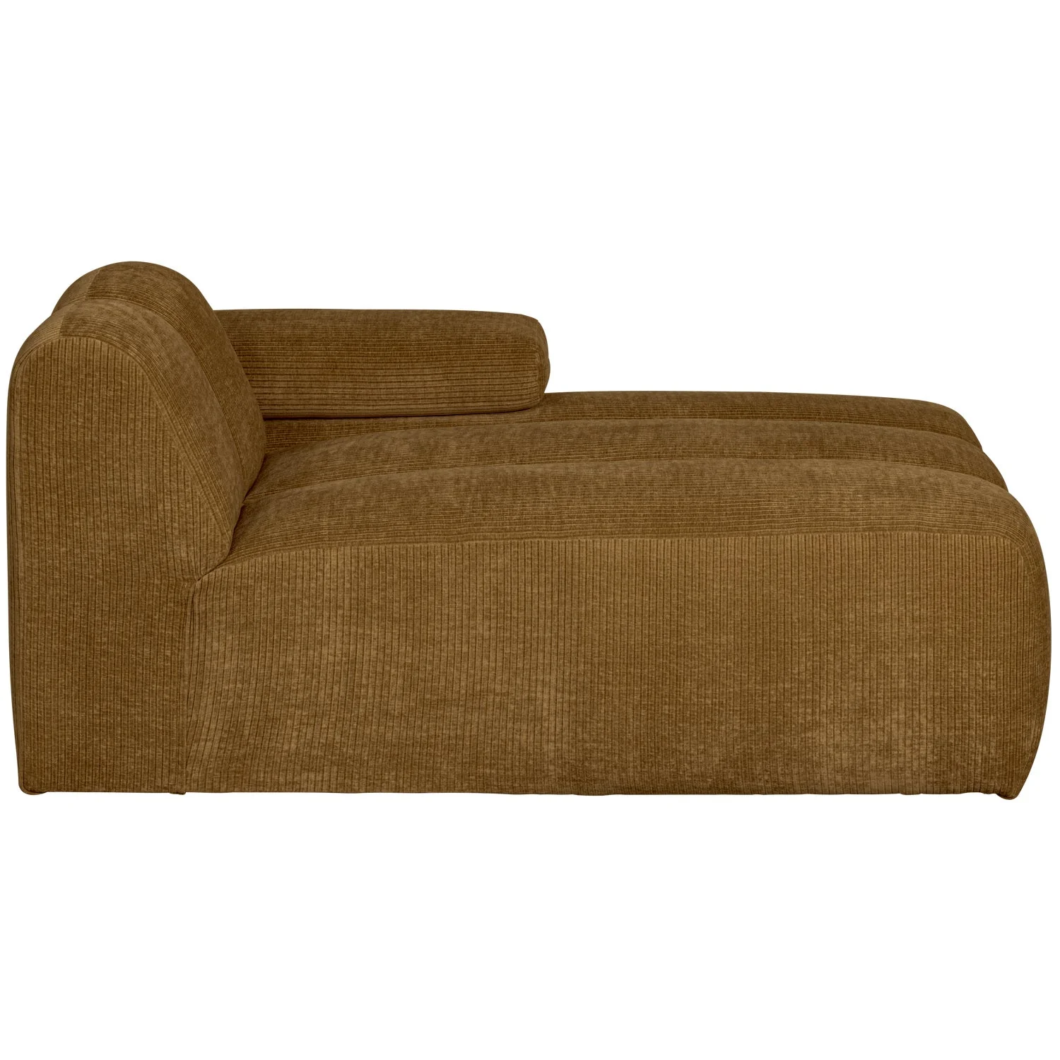Sofa modułowa MOJO - szezlong prawostronny ciemny miodowy sztruks - Image 9