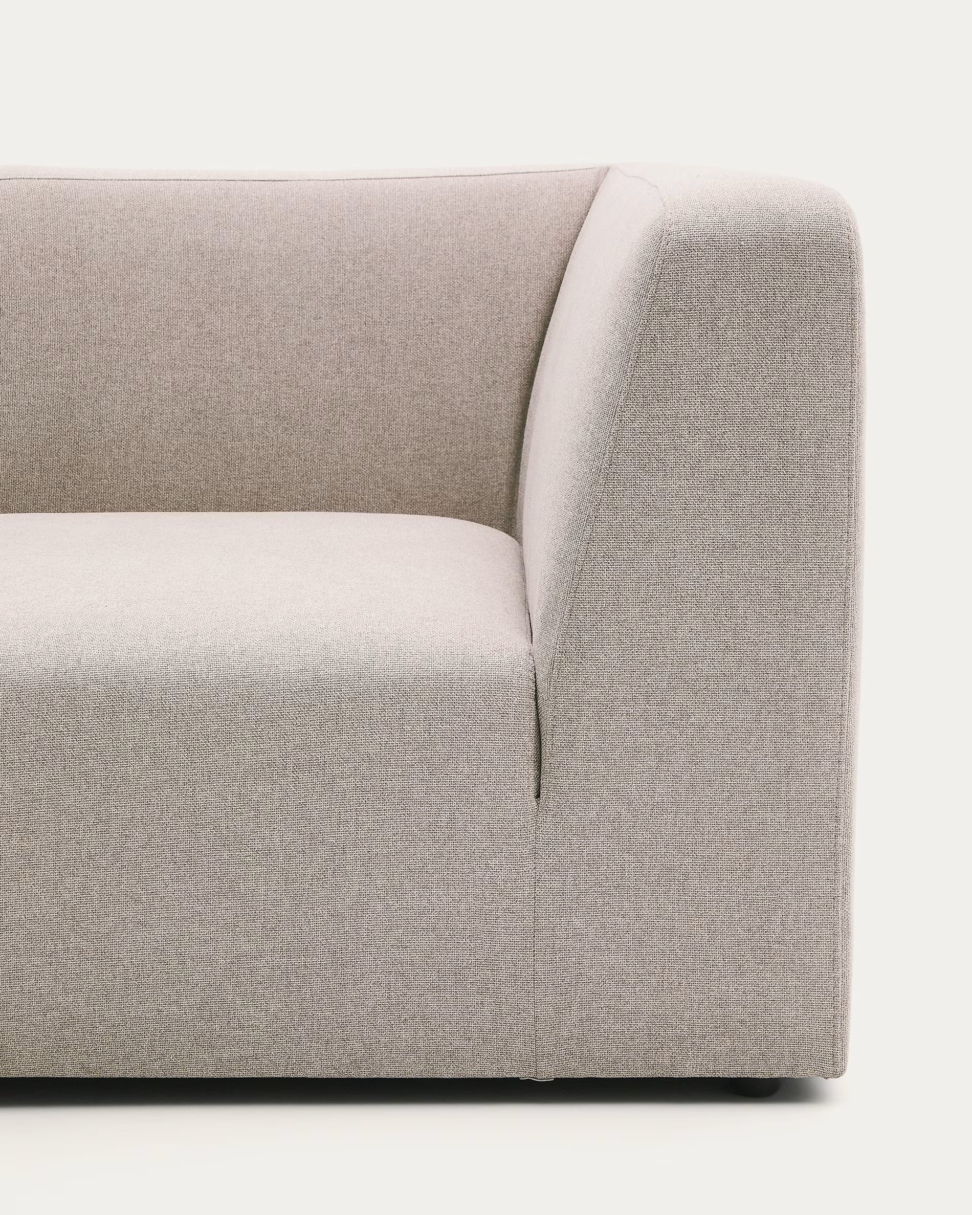 Sofa modułowa NEOM - moduł narożny beżowy - Image 6