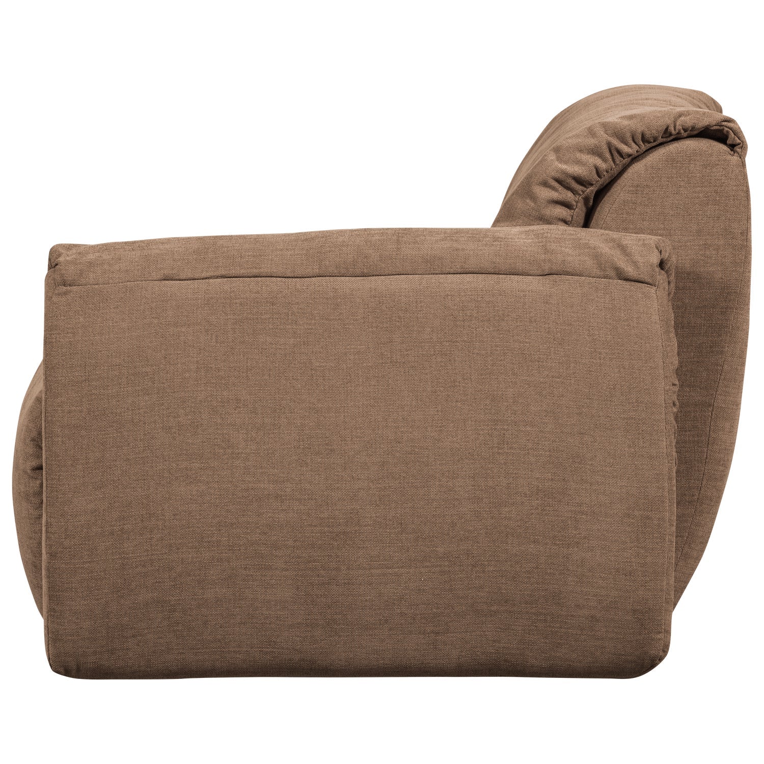 Sofa modułowa BAGGY - element prawostronny brązowy - Image 5