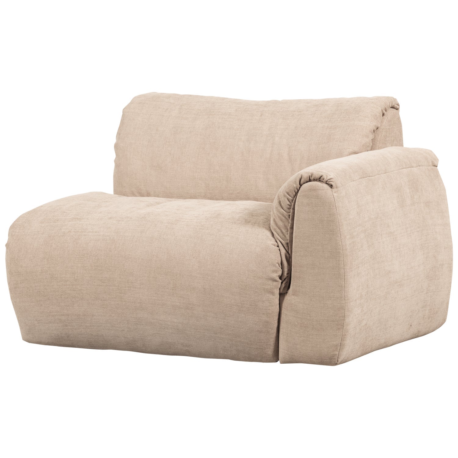 Sofa modułowa BAGGY - element prawostronny piaskowy - Image 4