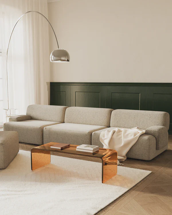Sofa modułowa UMI - element środkowy beżowy - Image 2