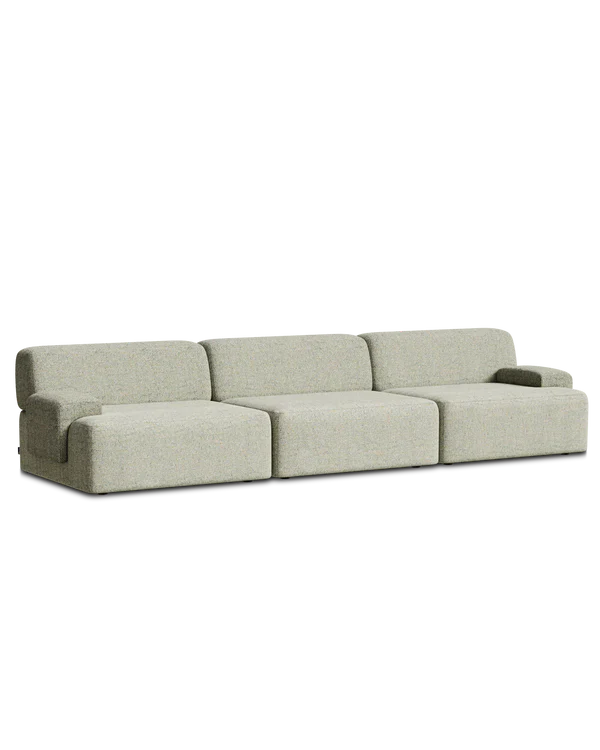 Sofa modułowa UMI - element środkowy jasny zielony - Image 4