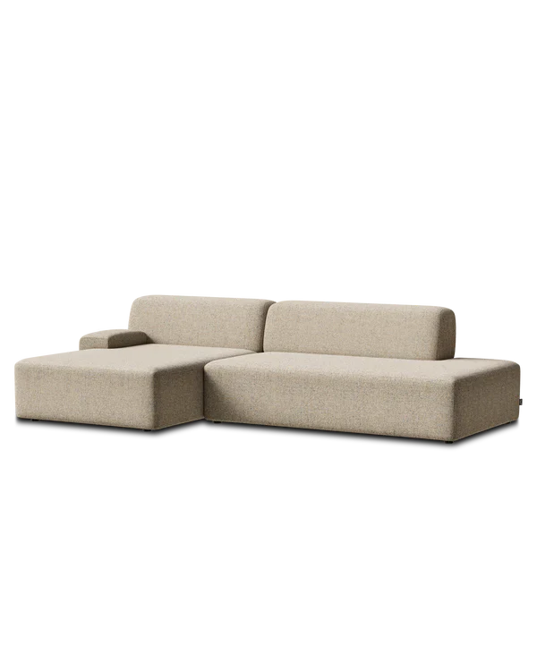 Sofa modułowa UMI - szezlong lewostronny beżowy - Image 5