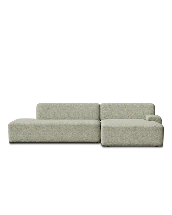 Sofa modułowa UMI - szezlong prawostronny jasny zielony - Image 5