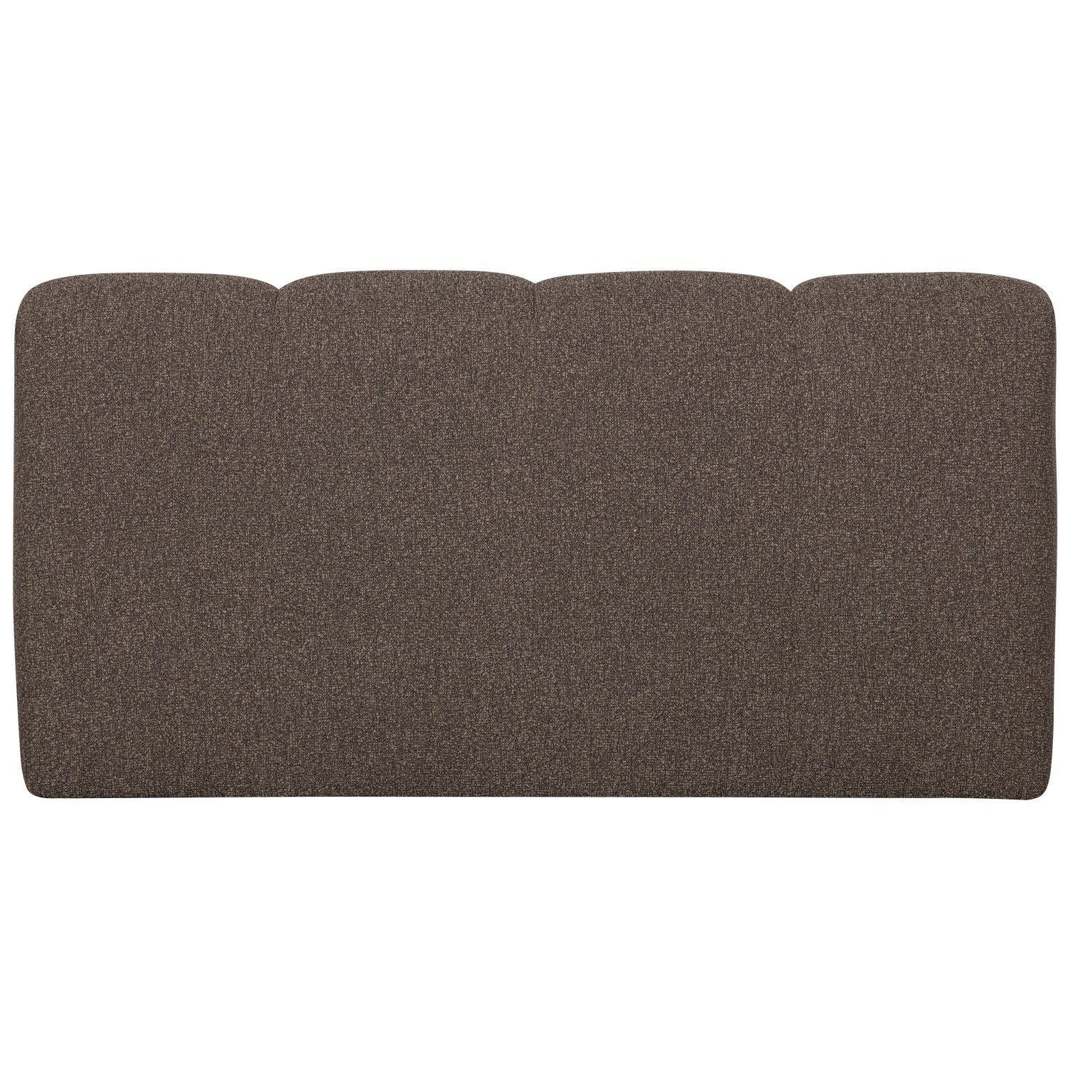 Sofa modułowa MOJO BENCH - element 3-osobowy brązowy bouclé - Image 5