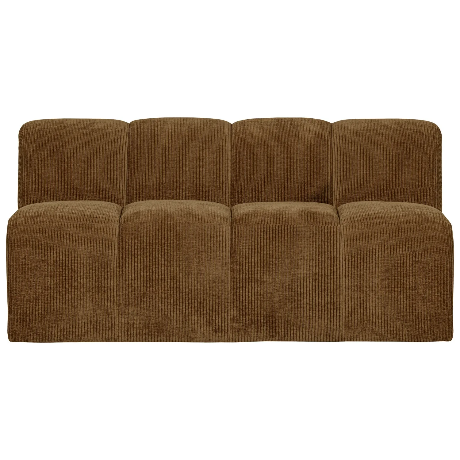 Sofa modułowa MOJO BENCH - element 3-osobowy ciemny miodowy sztruks - Image 3