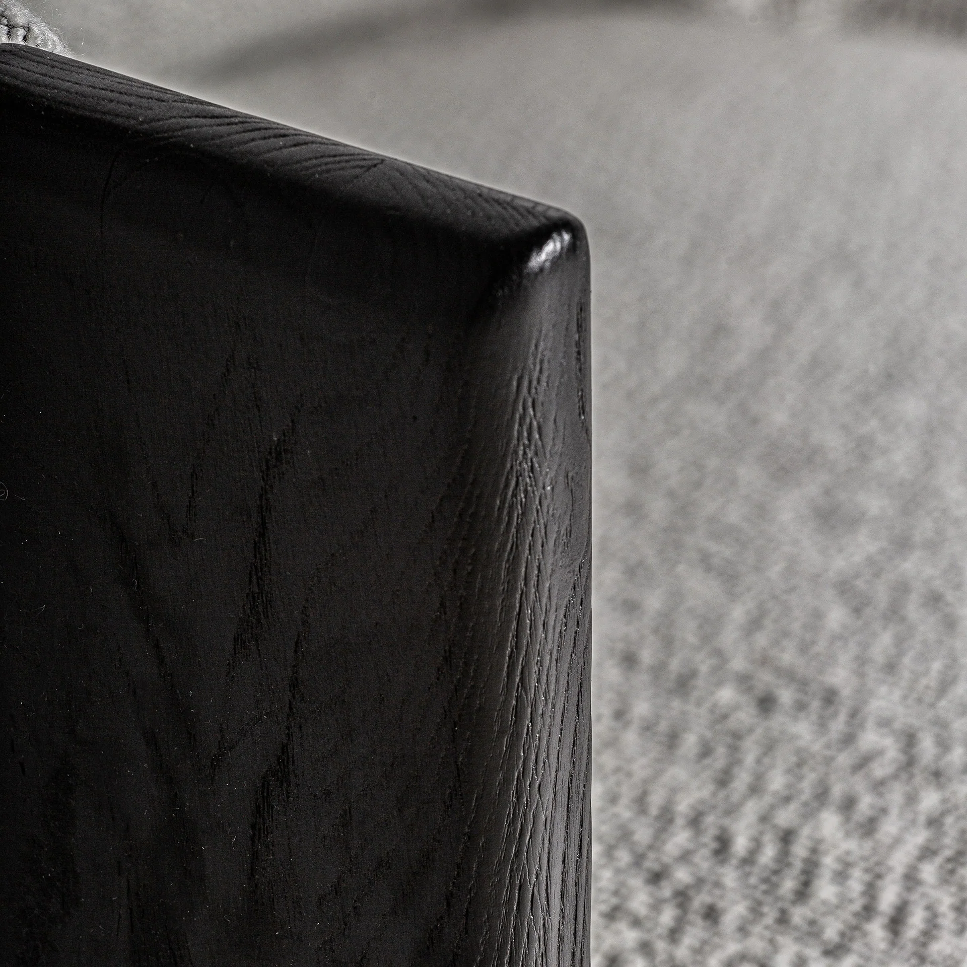 Sofa NARA szary z czarną dębową podstawą - Image 6