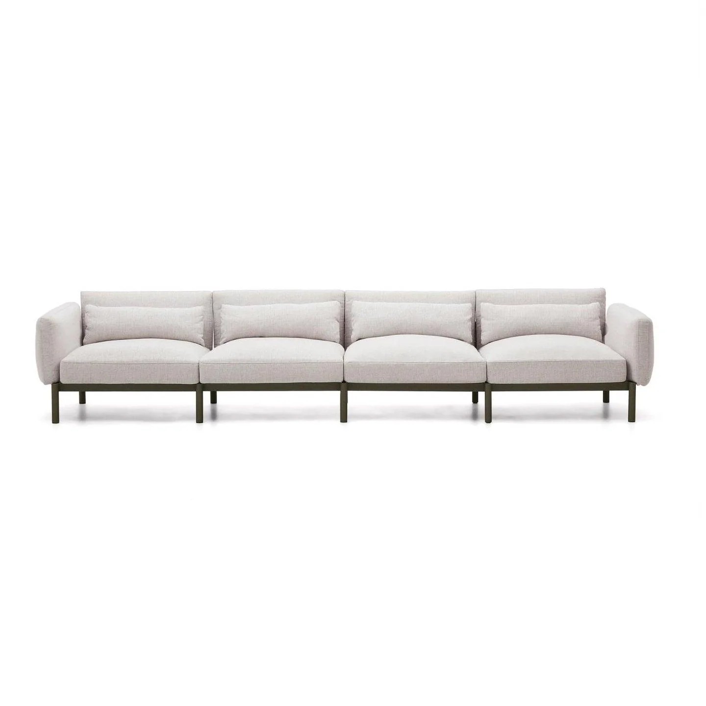 Sofa ogrodowa 4-osobowa SORELLS beżowy - Image 4