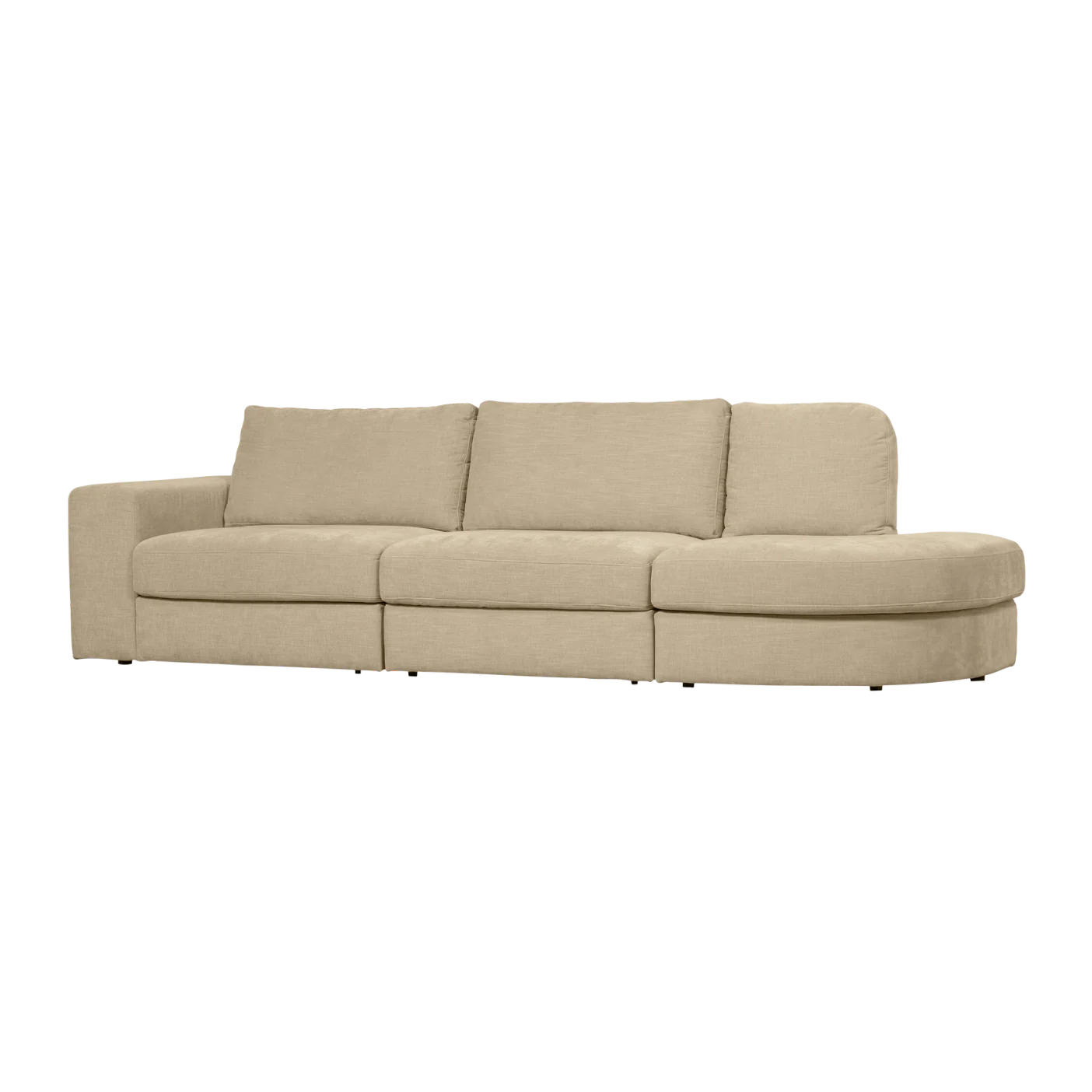 Sofa otwarta prawostronna FAMILY piaskowy
