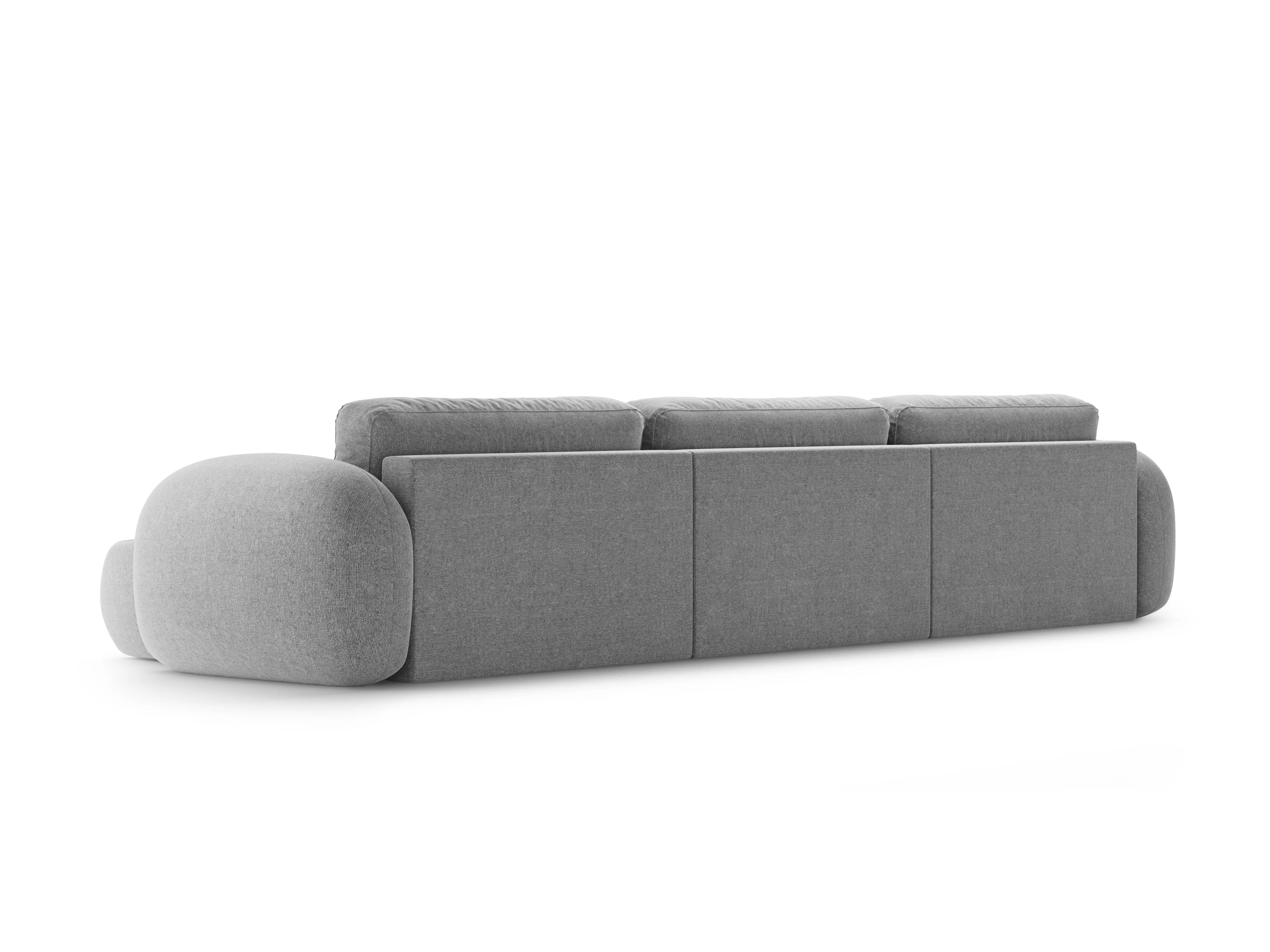 Sofa panoramiczna z funkcją spania 5-osobowa TONALE szary - Image 5