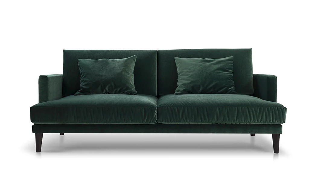 Sofa PARADISE tapicerowana z dębową podstawą - Image 2