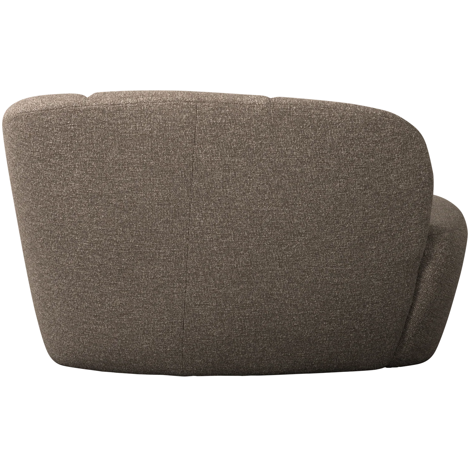 Sofa prawostronna 2-osobowa MOJO brązowy melanż boucle - Image 3