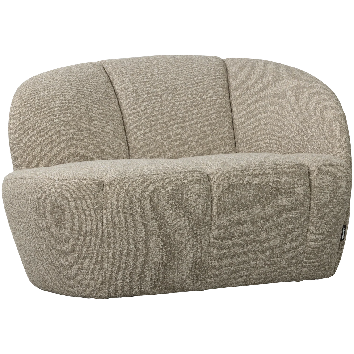 Sofa prawostronna 2-osobowa MOJO piaskowy melanż boucle - Image 5