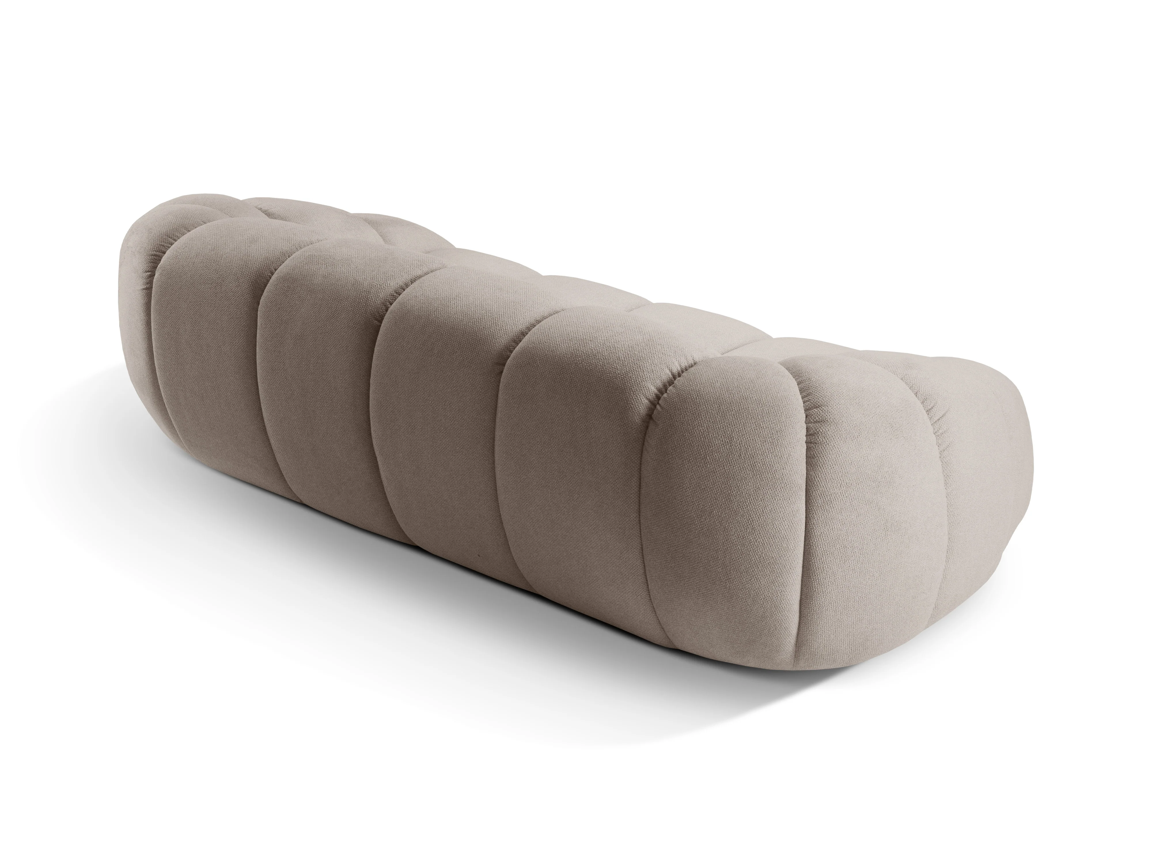 Sofa 3-osobowa DIANA ciemnobeżowy szenil - Image 8