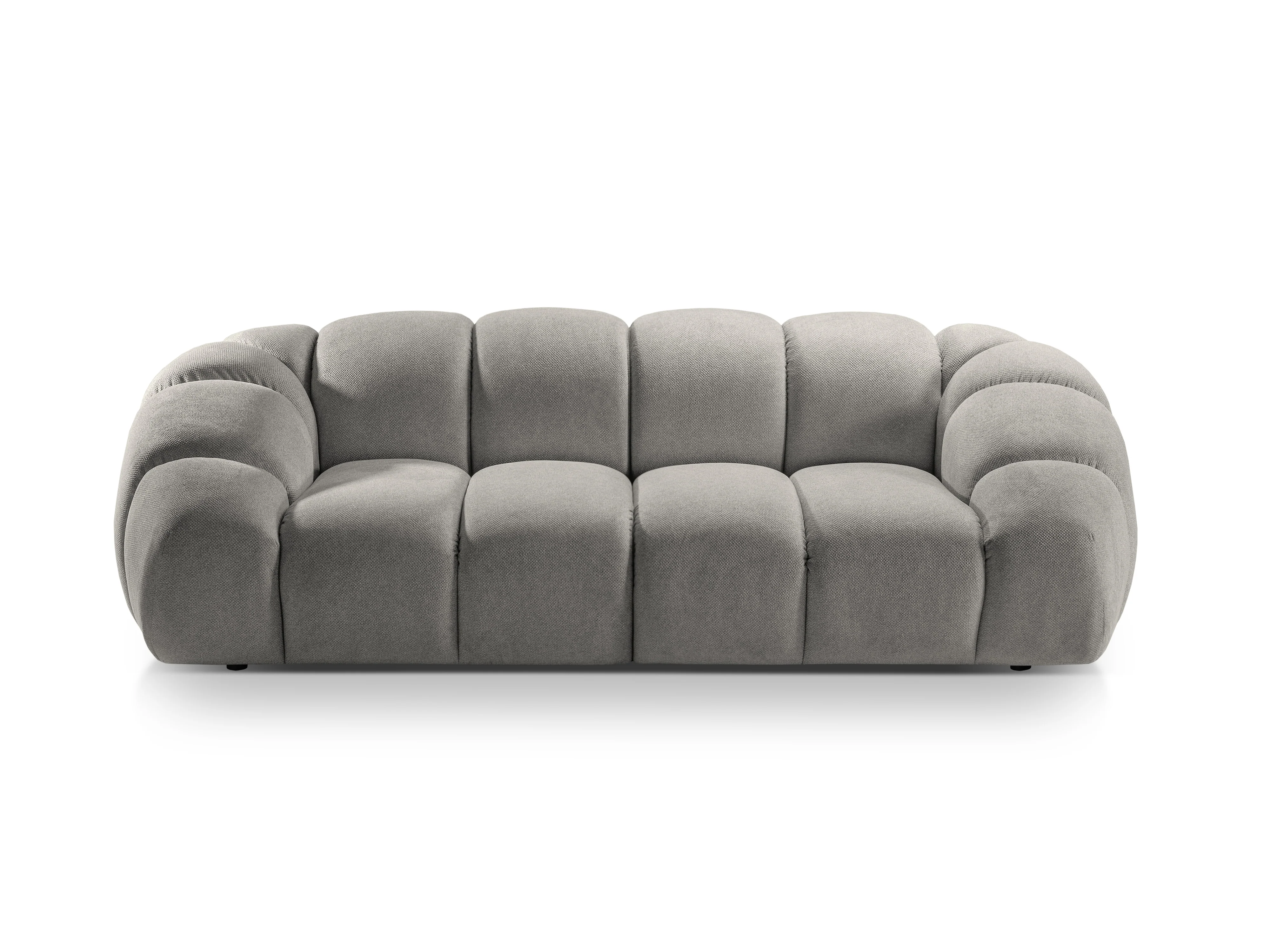 Sofa 3-osobowa DIANA jasnoszary szenil - Image 3