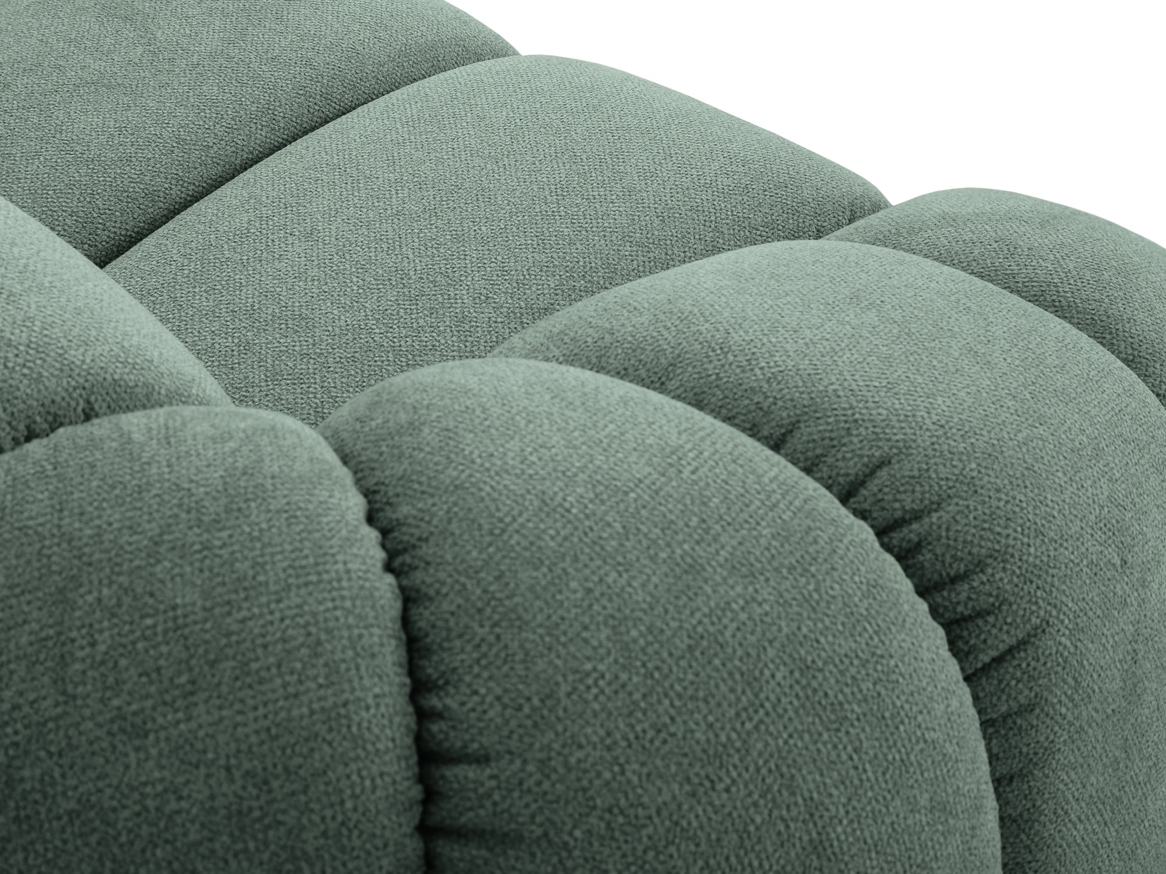 Sofa 3-osobowa DIANA miętowy szenil - Image 6