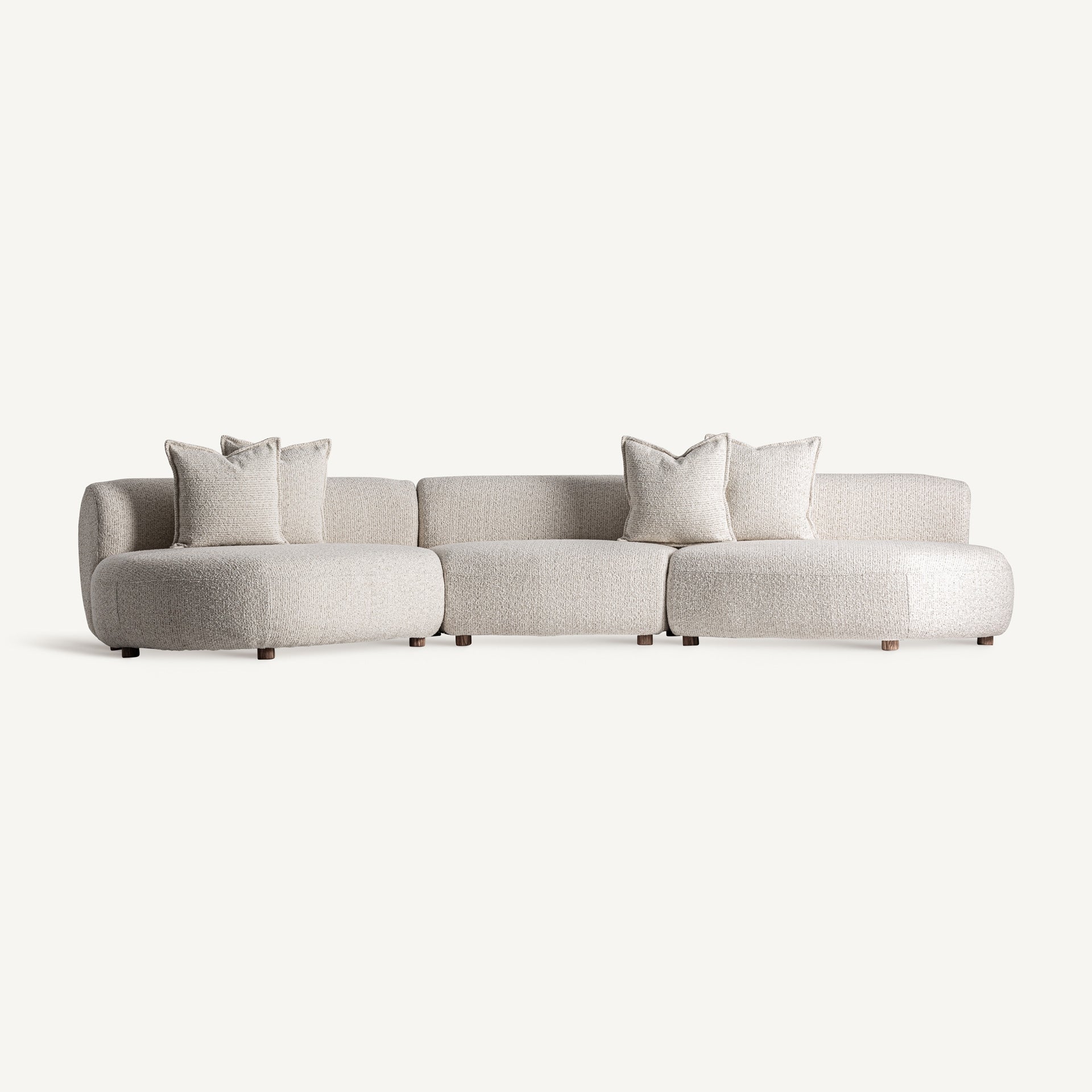 Sofa zewnętrzna WENDEN jasnobeżowy - Image 3