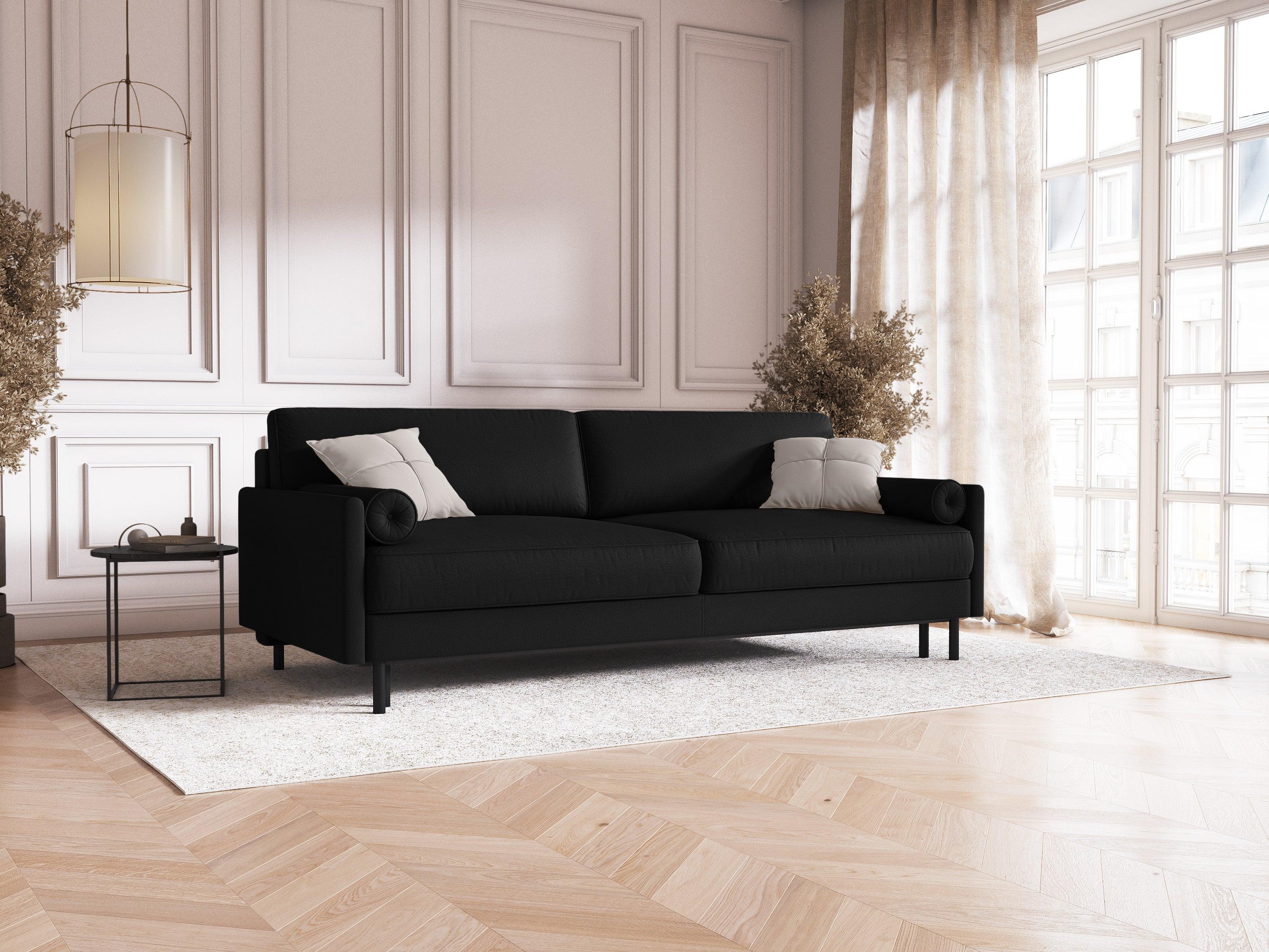 Sofa z funkcją spania SCOTT czarny - Image 2