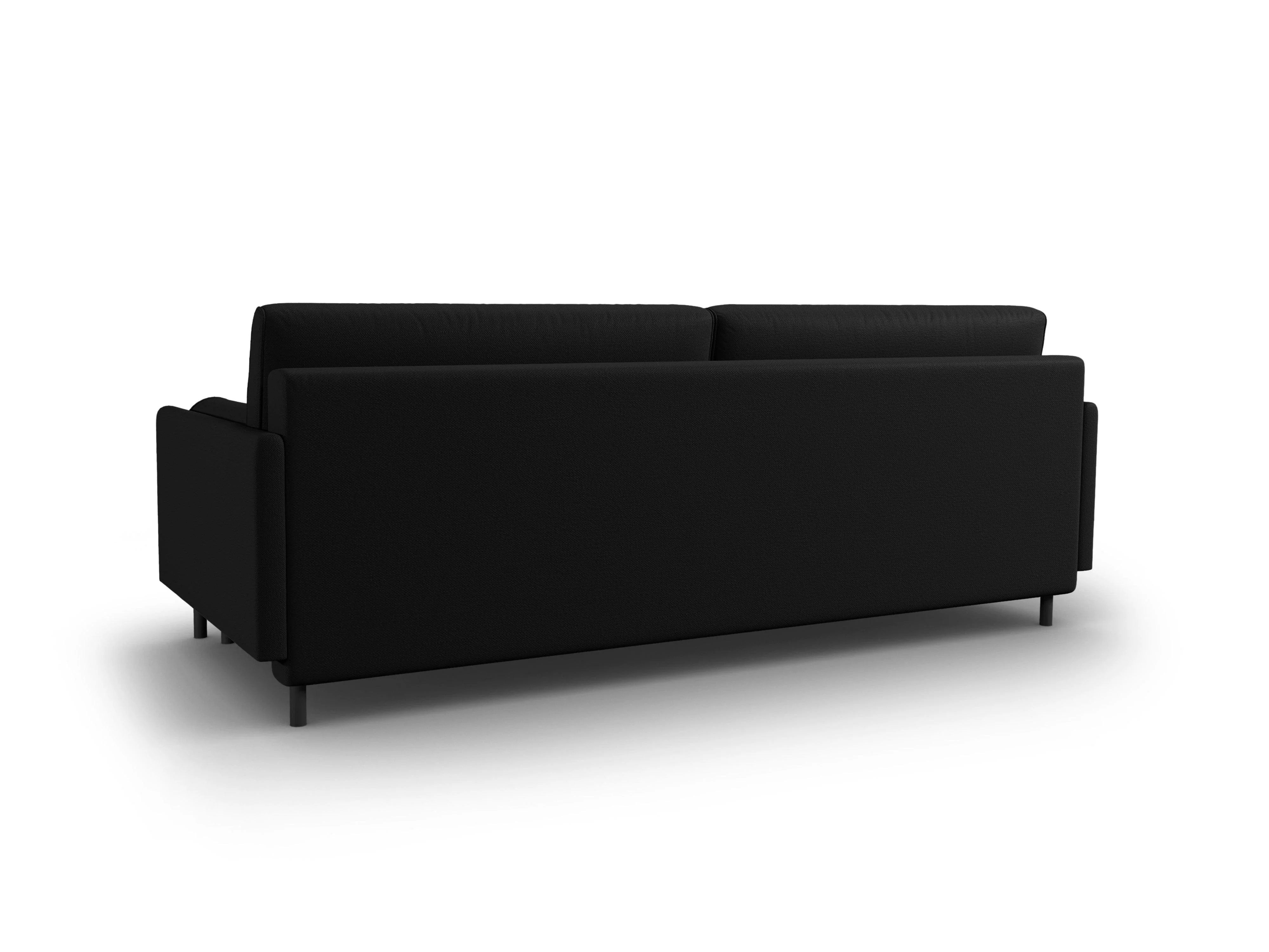 Sofa z funkcją spania SCOTT czarny - Image 6