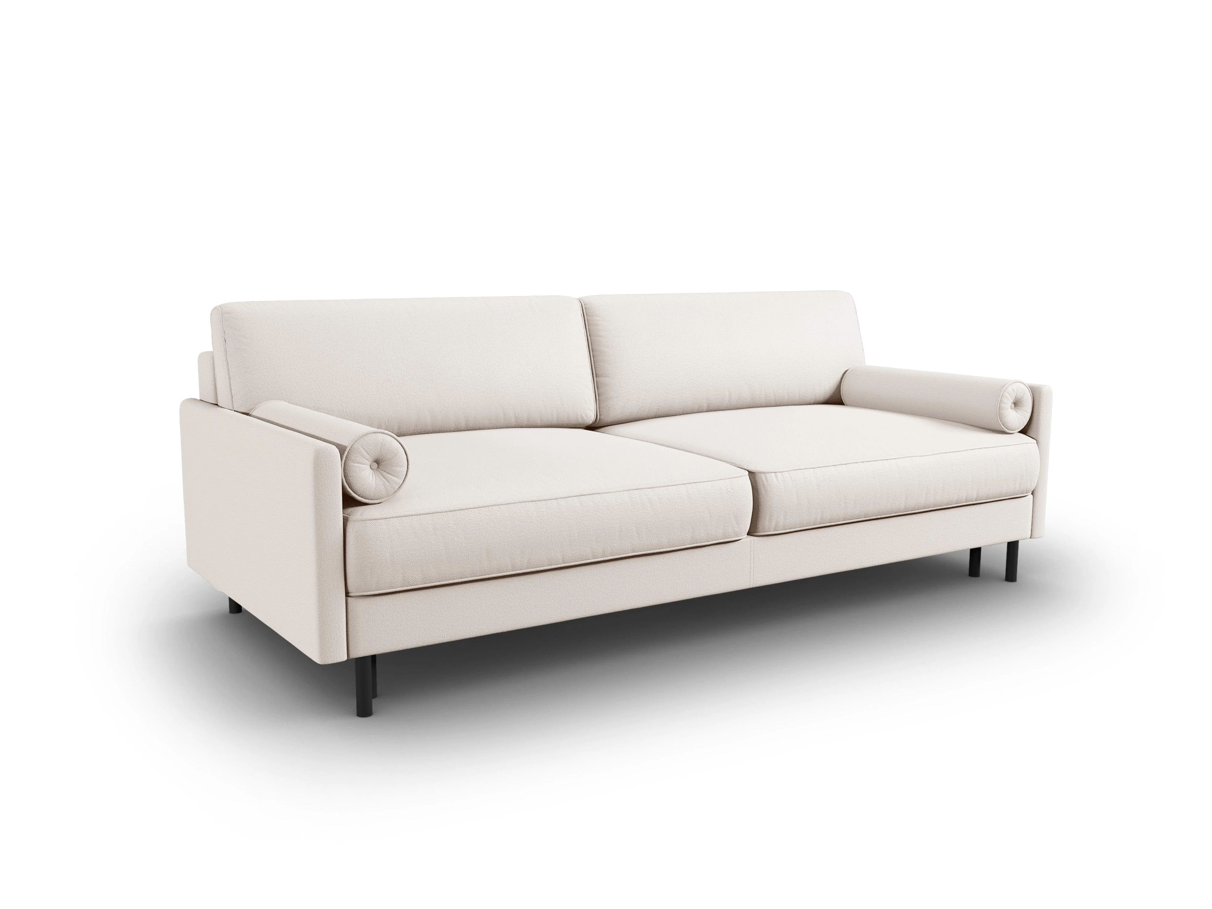 Sofa z funkcją spania SCOTT jasnobeżowy