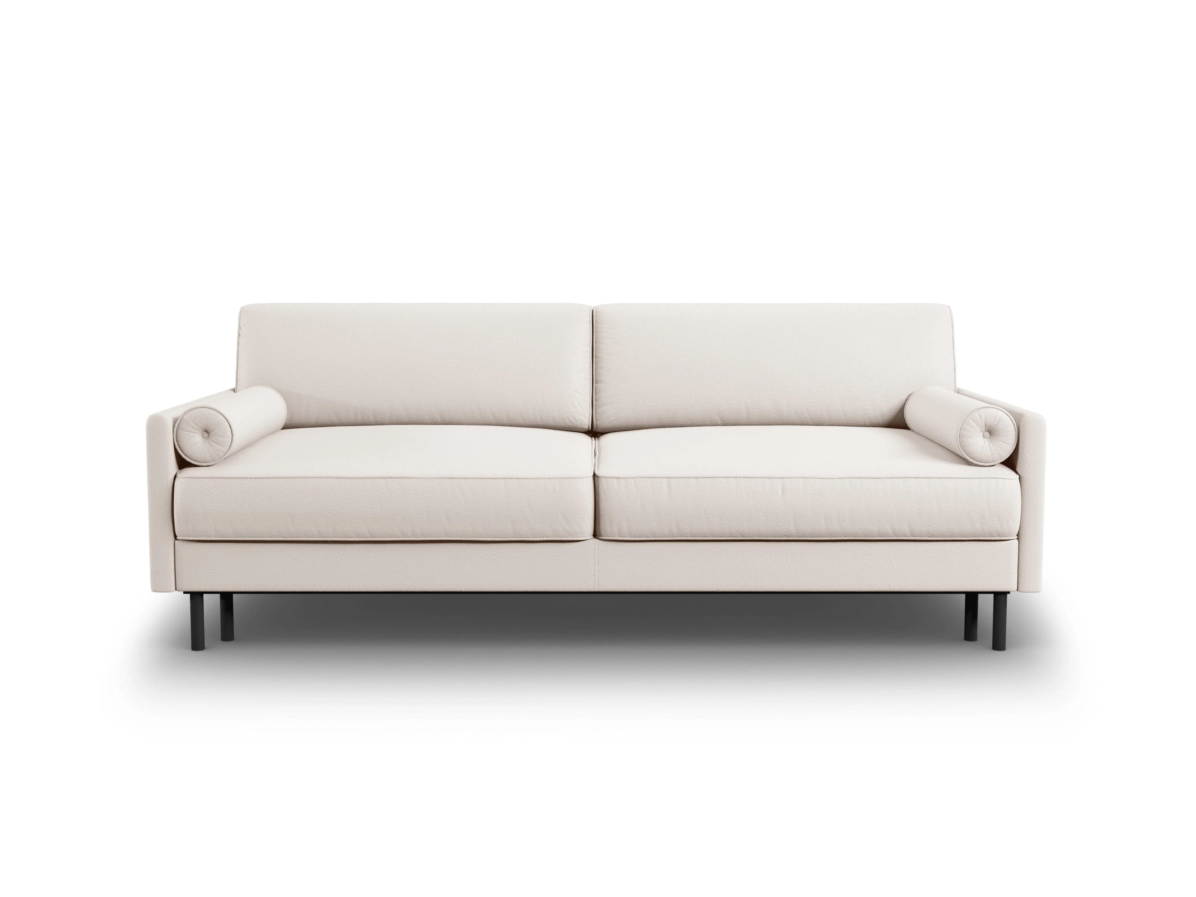 Sofa z funkcją spania SCOTT jasnobeżowy - Image 5