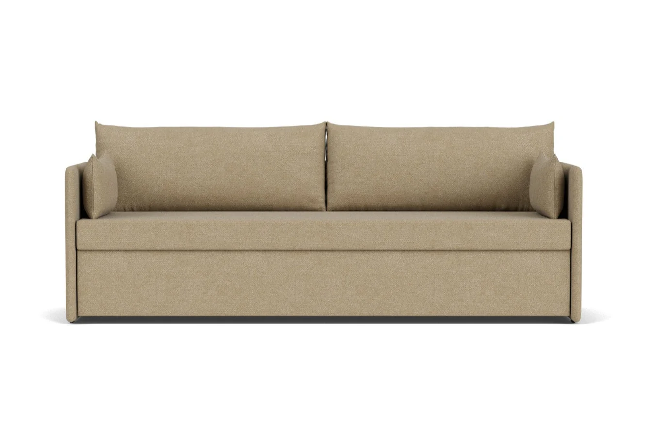 Sofa z funkcją spania 3-osobowa 0FFSET beżowy - Image 3